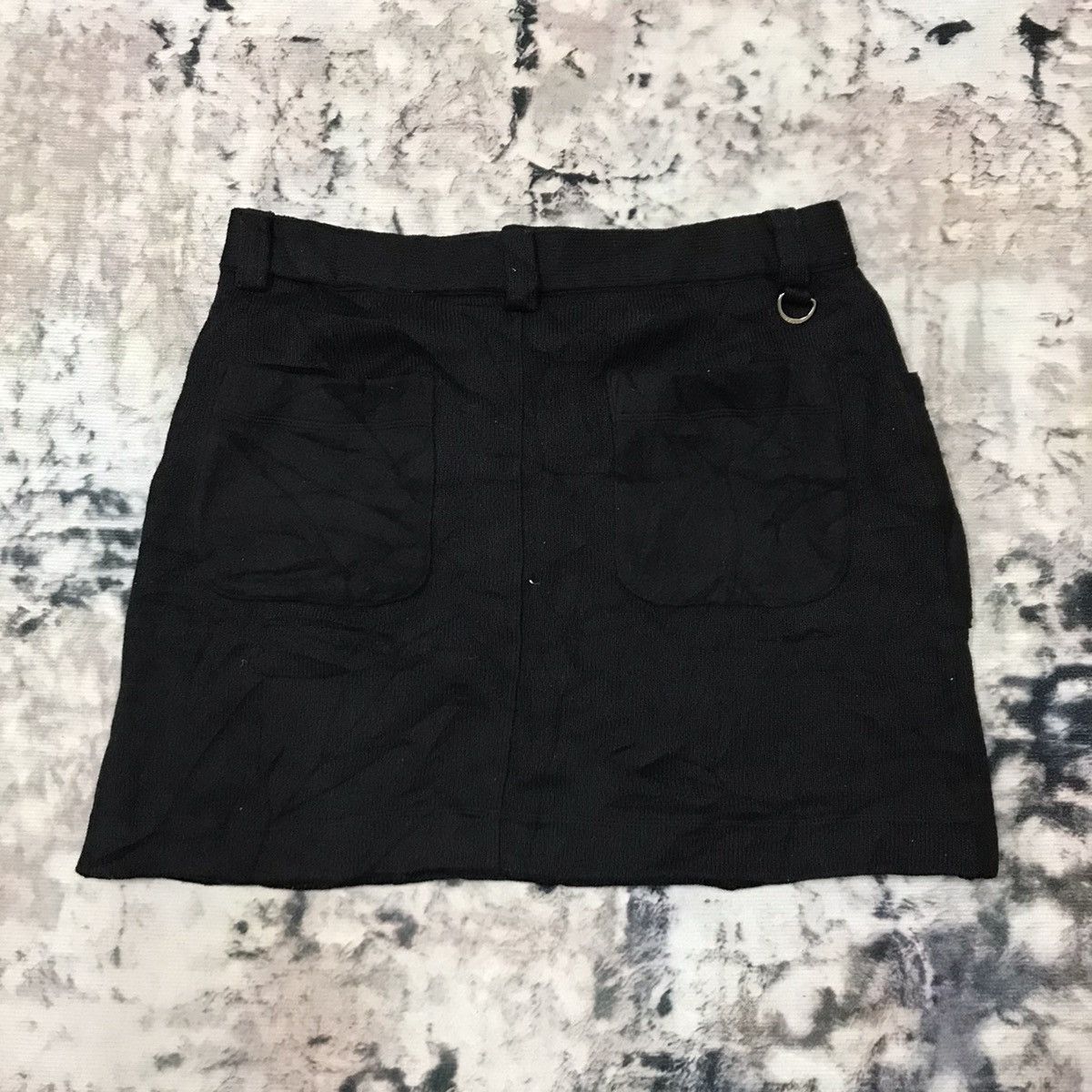 Adidas Adidas Black Mode Knit Skirt Size 30" / US 8 / IT 44 - 4 Thumbnail