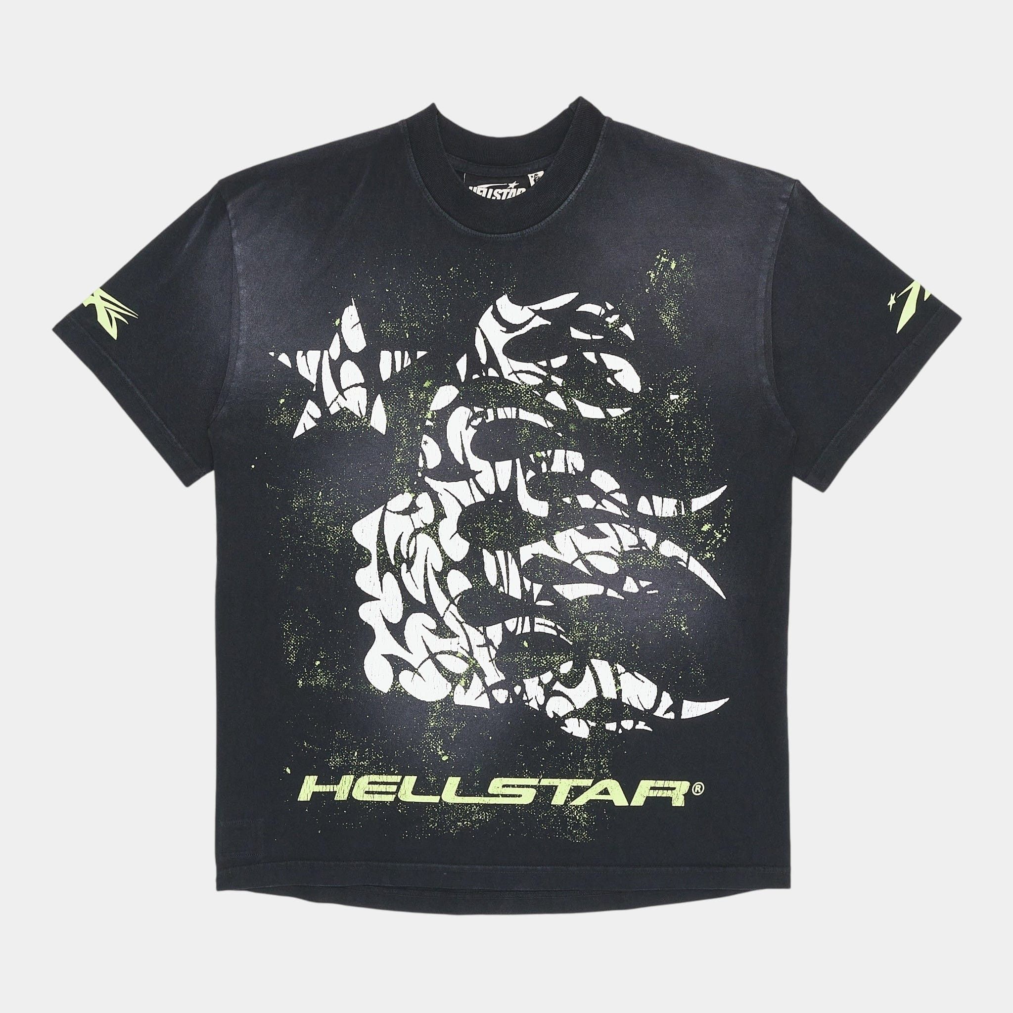 HELLSTAR Thorn Short Sleeve Tee Shirt Black Green Size US S / EU 44-46 / 1 - 1 Thumbnail