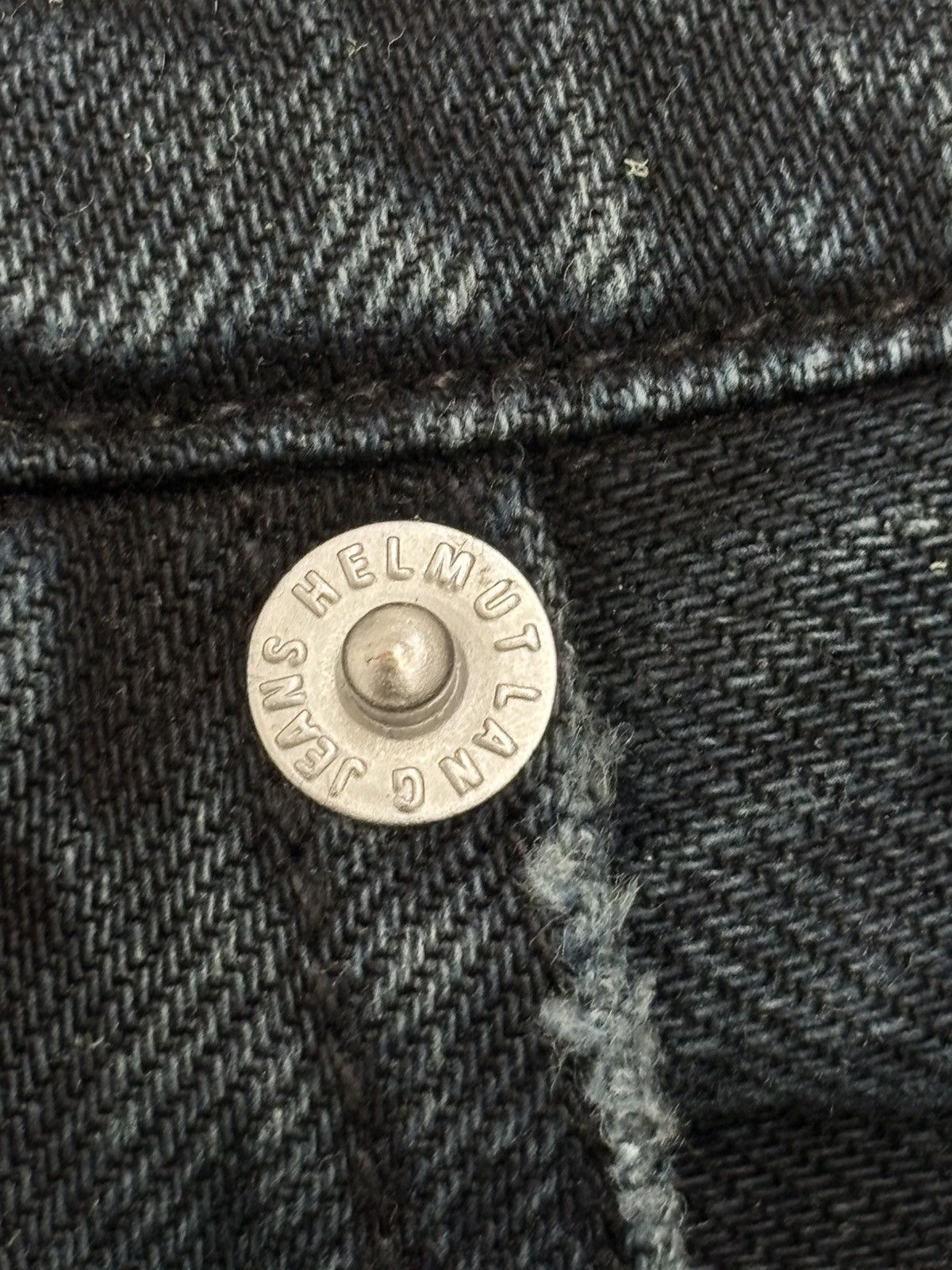 Helmut Lang 1996 Deep Indigo Washed Denim Jeans Size US 30 / EU 46 - 7 Thumbnail