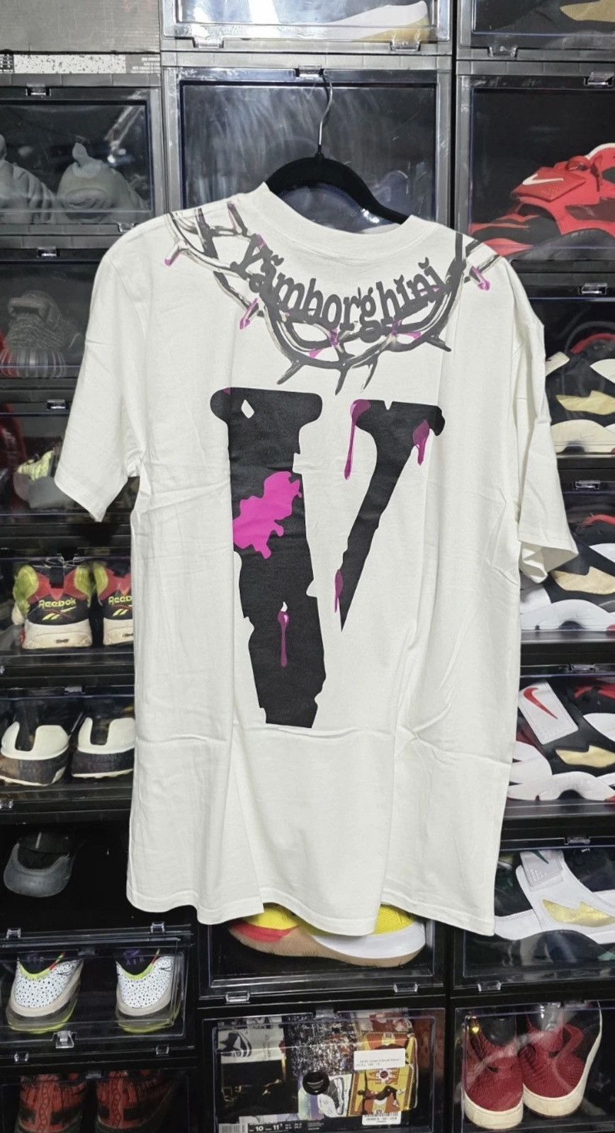 Vlone Vlone x Yams Day Jesus Piece T-Shirt White XLarge Yam. Size US XL / EU 56 / 4 - 3 Thumbnail