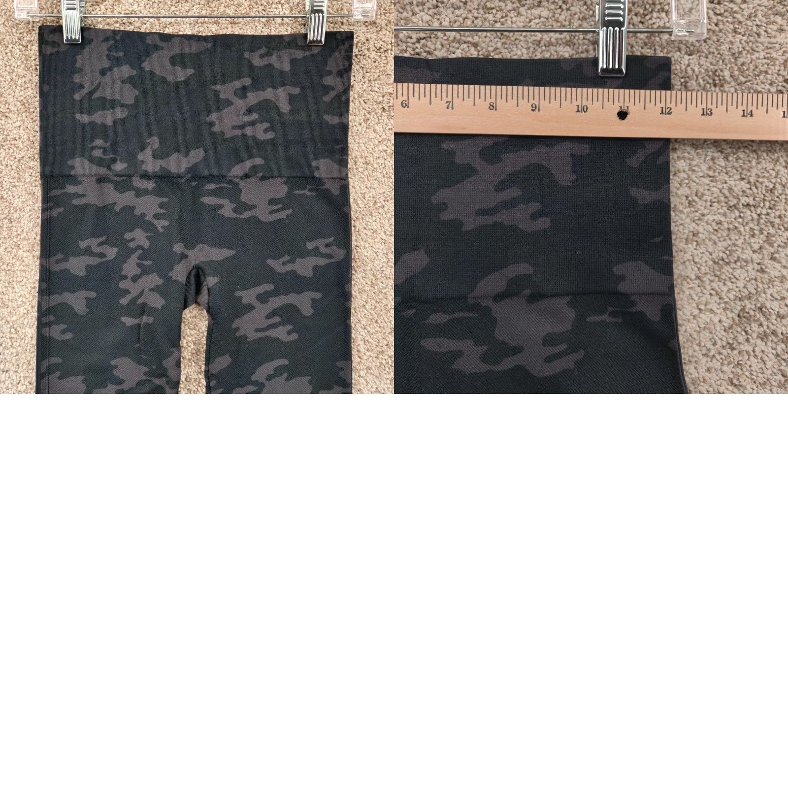 Spanx Spanx Leggings Women's M Camouflage Multicolor Breathable Compression Stretch Inseam 25 in Tapered Regular Activewear Athleisure Womens Size 32" / US 10 / IT 46 - 8 Thumbnail