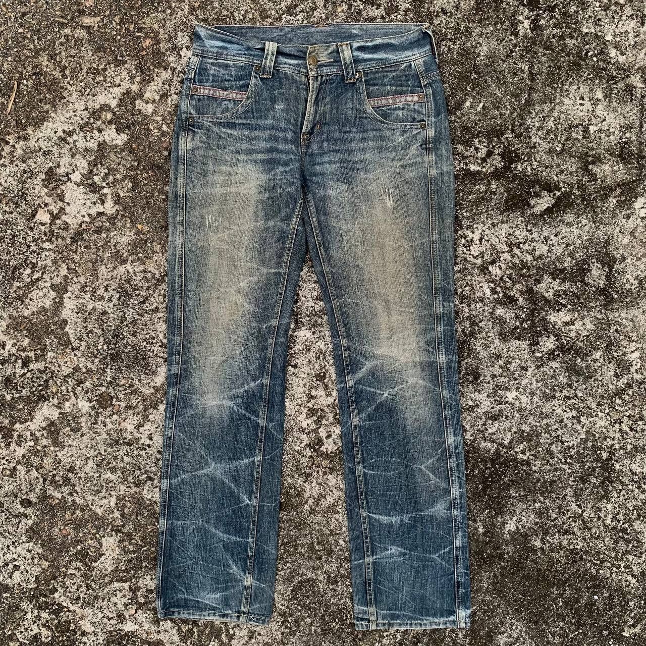 Japanese Brand Japanese Brand Mineral Wash Jeans Size US 33 - 1 Thumbnail