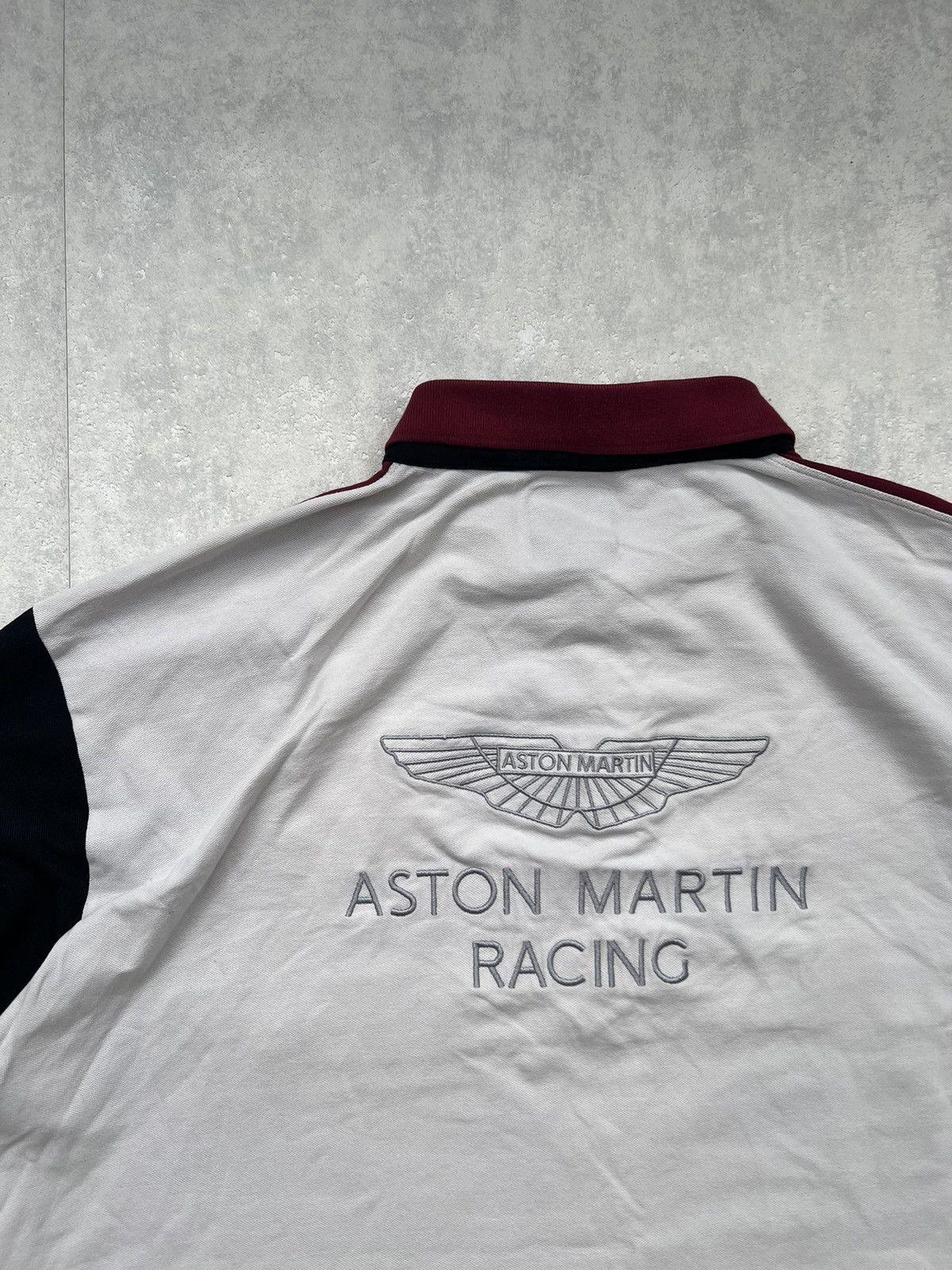Hackett 00’s HACKETT X ASTON MARTIN RARE LONGSLEEVE POLO TEE Y2K Size US XXL / EU 58 / 5 - 7 Thumbnail