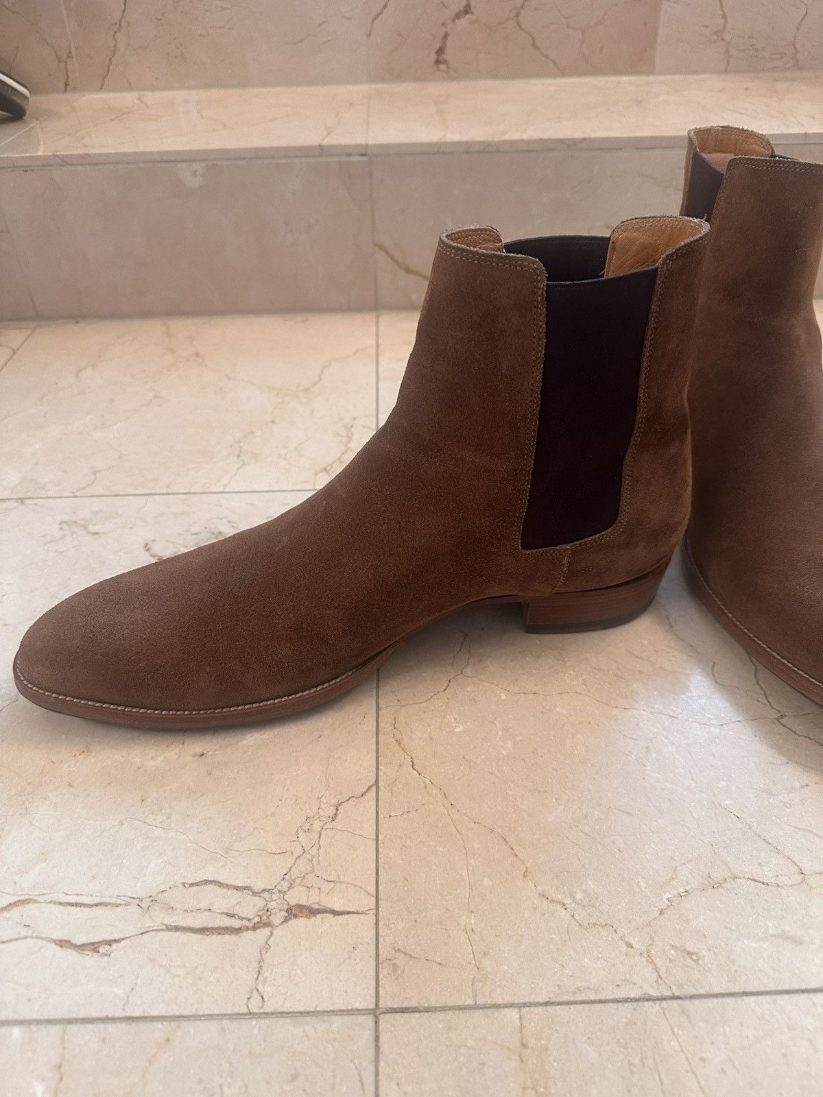 Saint Laurent Paris Saint Laurent Wyatt Hedi 30 Chelsea Boots size 44.5 11.5US Size US 11.5 / EU 44-45 - 4 Thumbnail