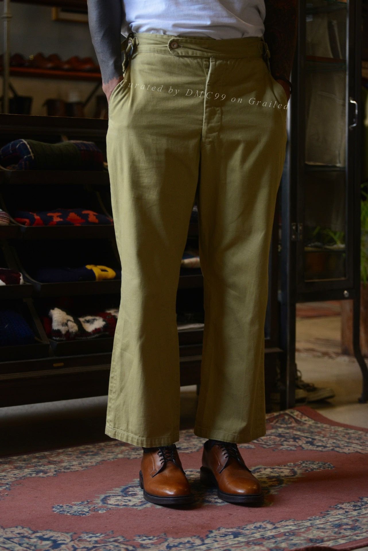 Vintage Vintage 80s Pakistan Gurkha Trousers Size US 26 / EU 42 - 1 Thumbnail