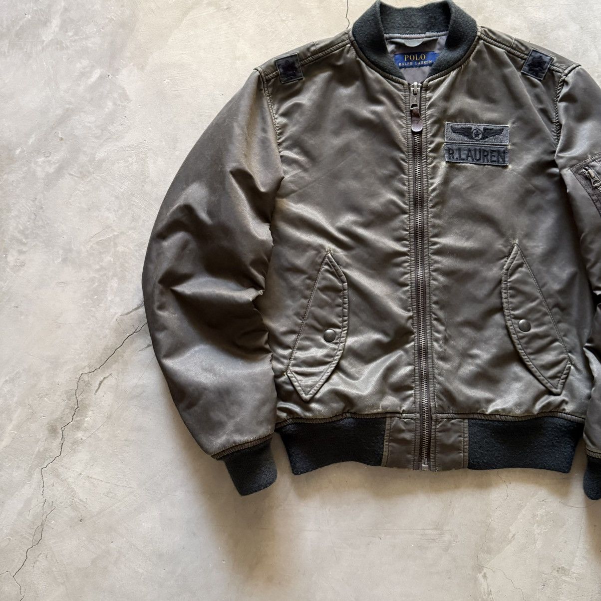 Polo Ralph Lauren Polo Ralph Lauren Military MA-1 Type Bomber Jacket Size US M / EU 48-50 / 2 - 6 Thumbnail