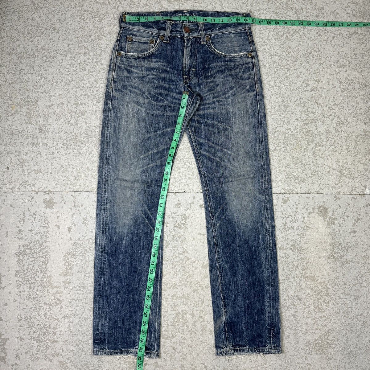 Edwin 2000s Edwin - Blue Trip 503 Jeans Size US 31 - 5 Thumbnail