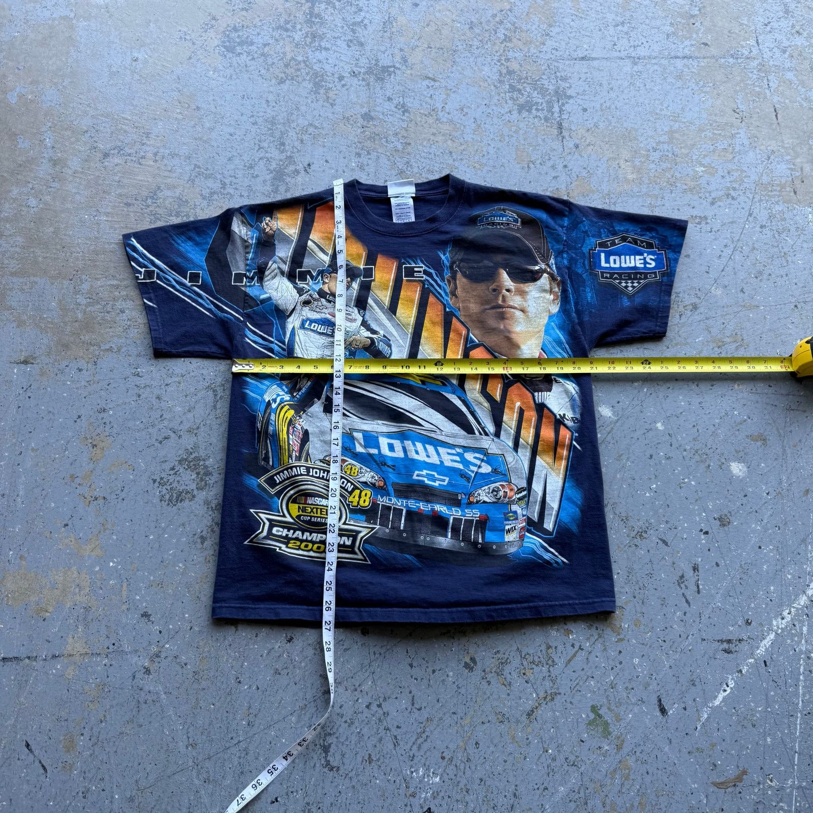 Chase Authentics Y2K 2006 NASCAR Jimmie Johnson AOP Tee L Size US L / EU 52-54 / 3 - 5 Thumbnail