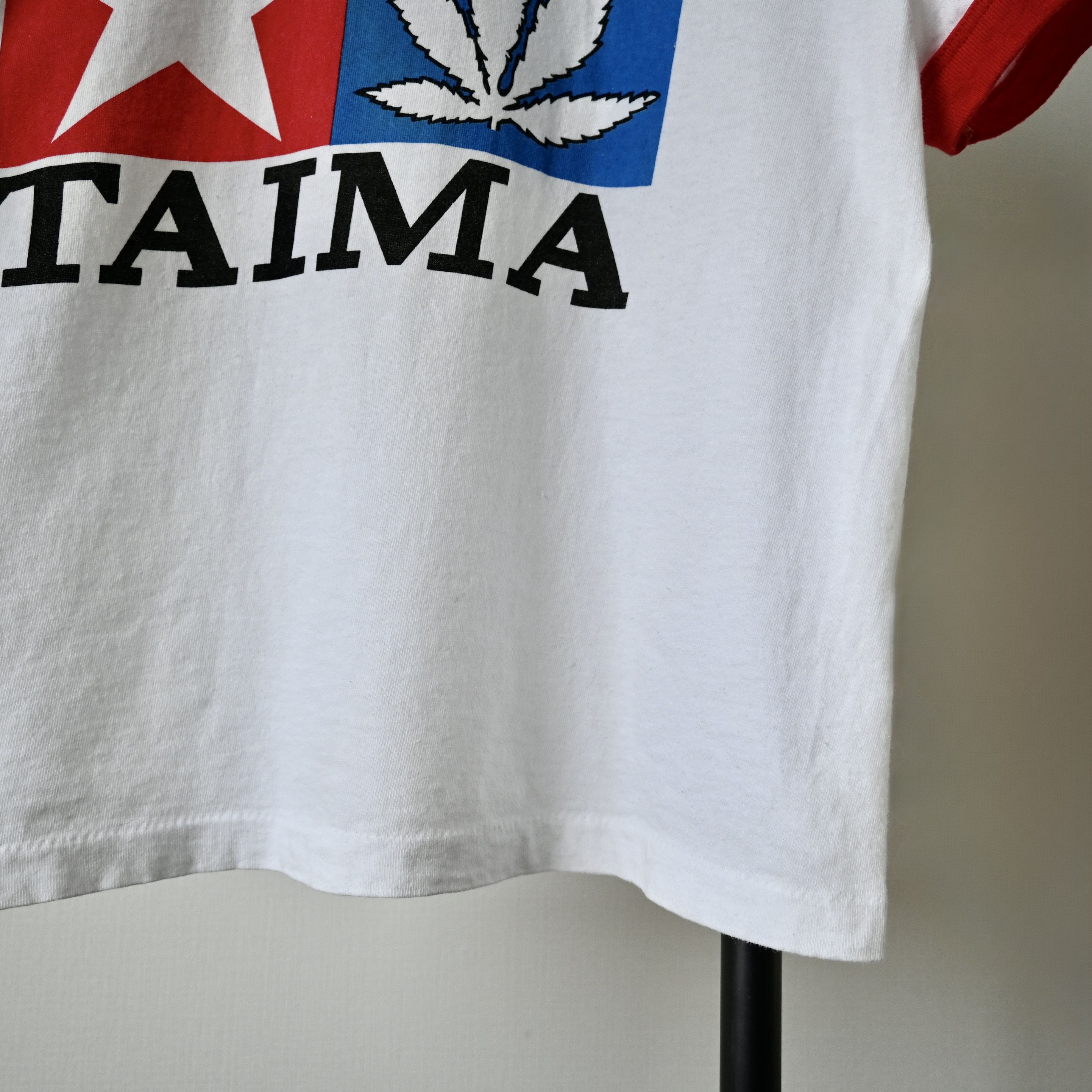 Vintage VTG 1990s "TAIMA made in Japan" ringer t-shirt, made in USA Size XS / US 0-2 / IT 36-38 - 6 Thumbnail