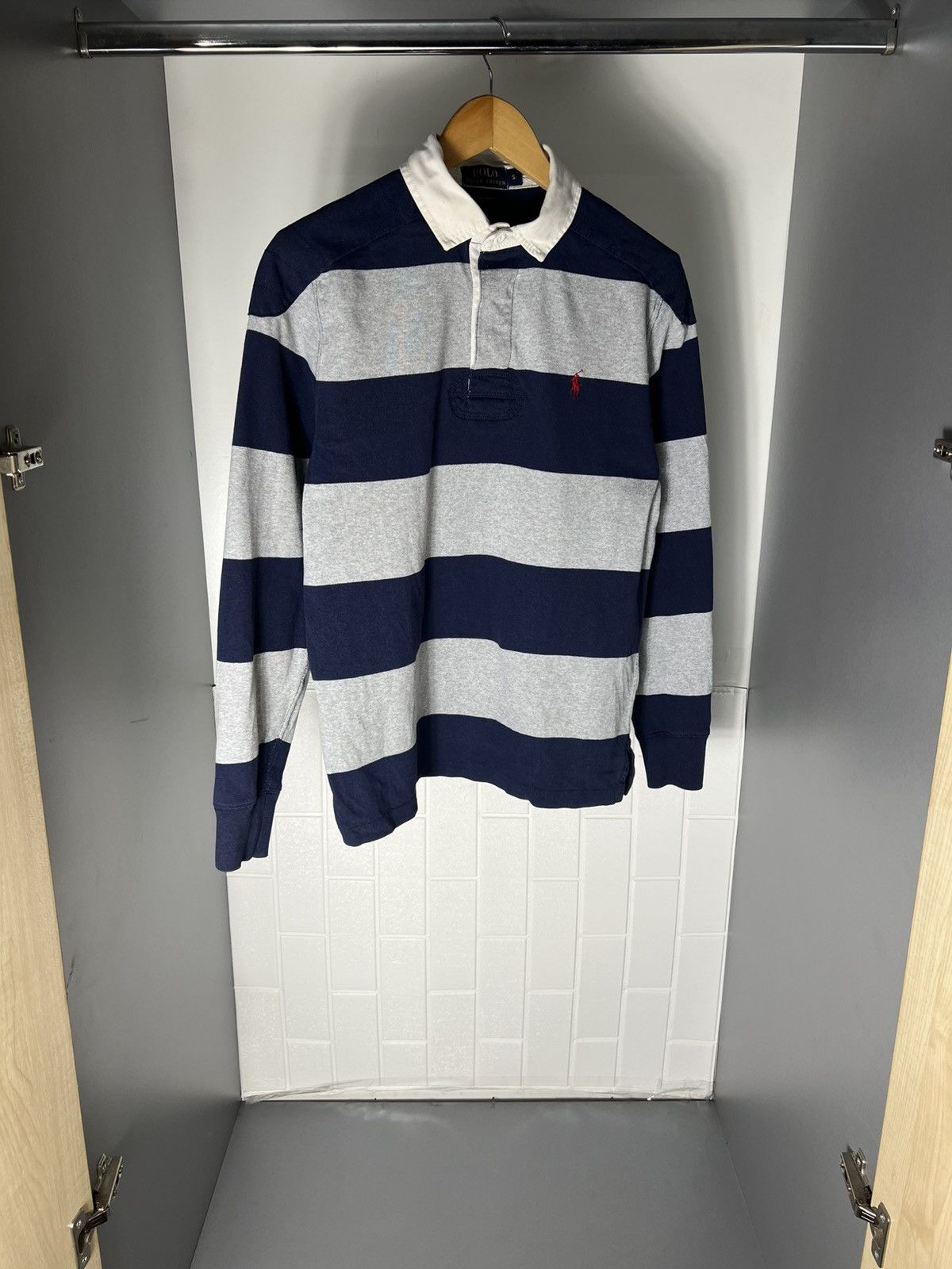 Polo Ralph Lauren VINTAGE POLO RALPH LAUREN DESIGNER RUGBY RETRO CASUAL 90s Size US S / EU 44-46 / 1 - 9 Thumbnail