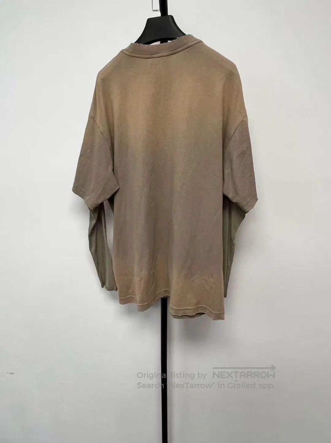 Acne Studios Acne Studios FW23 Oversized Long-Sleeve T-Shirt. Size XS / US 0-2 / IT 36-38 - 2 Thumbnail