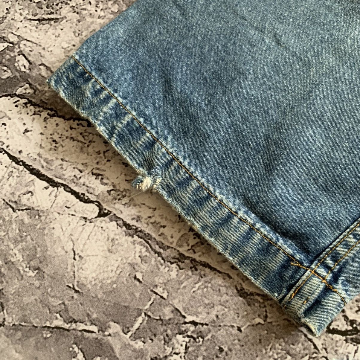 JNCO Y2K JNCO handy Man Big Pocket Reflective Baggy Denim Pants Size US 36 / EU 52 - 19 Thumbnail
