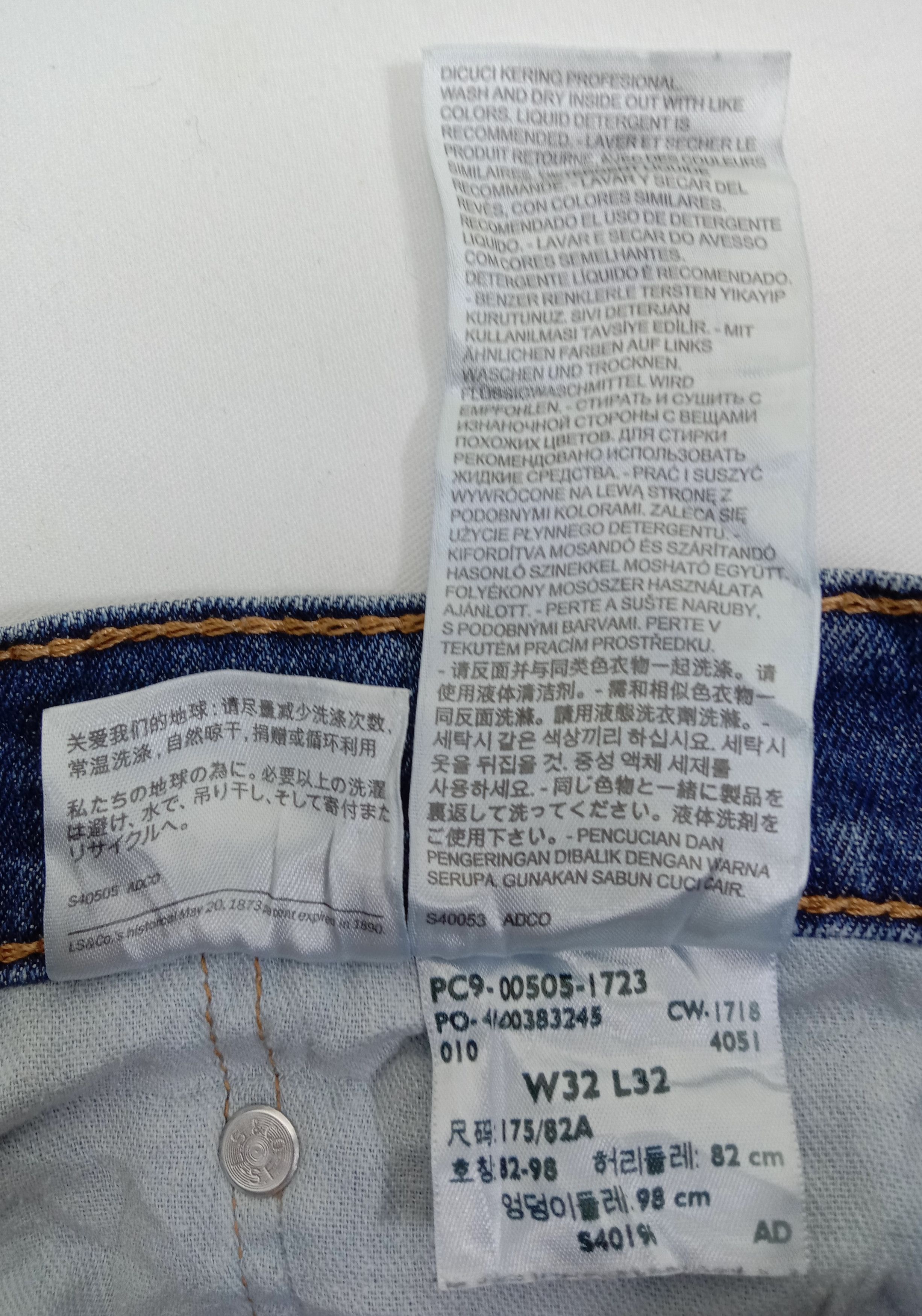 Levi's Vintage Levi's 505 Jeans Faded Blue Regular Fit Denim Size US 32 / EU 48 - 13 Thumbnail