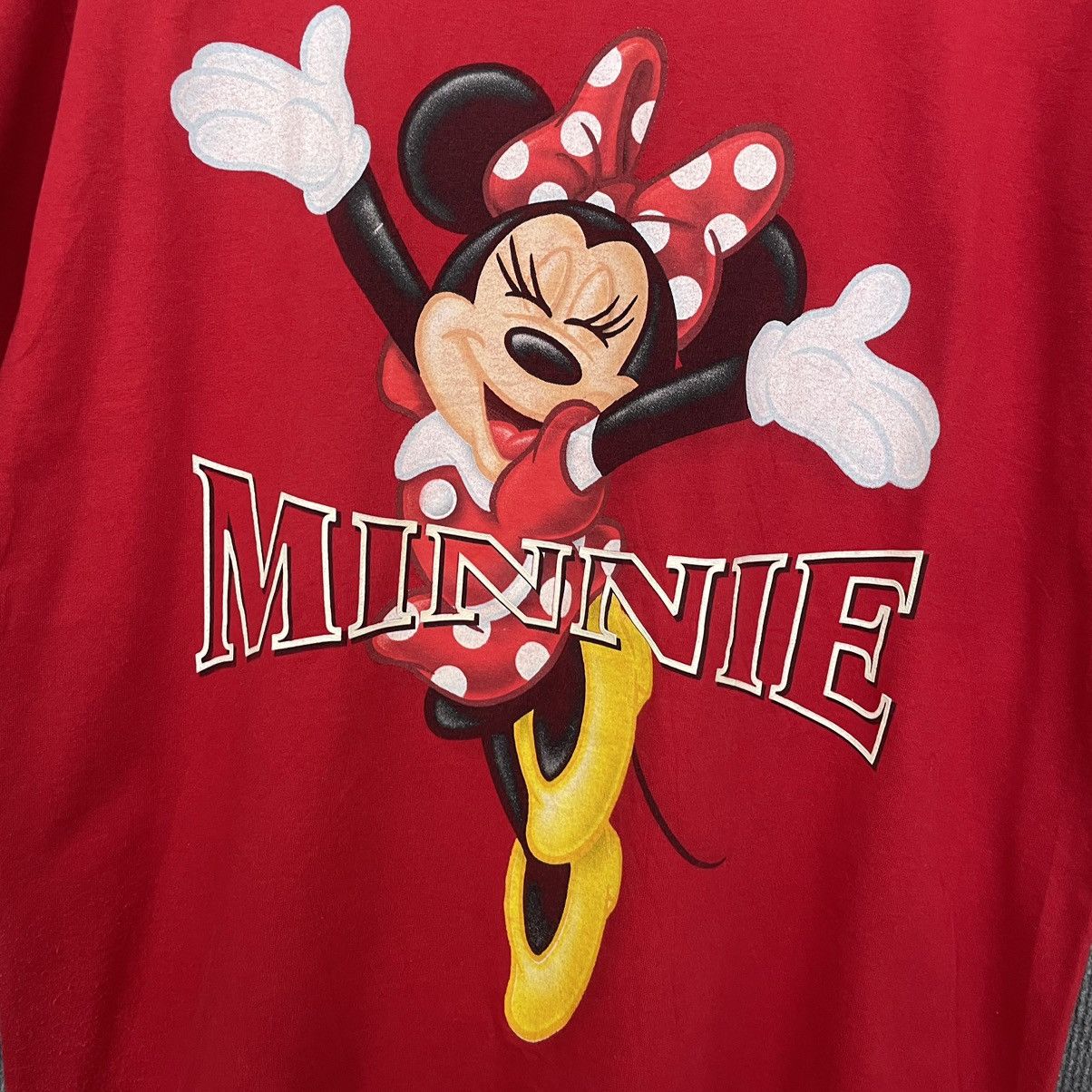 Disney × Mickey Mouse × Vintage Vintage 1990s Minnie Mouse T Shirt Size US L / EU 52-54 / 3 - 2 Thumbnail