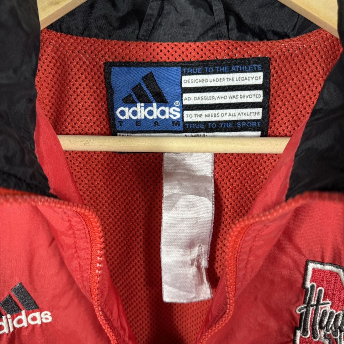 Adidas × NFL × Vintage Vintage Adidas 90s Nebraska Cornhuskers Light Jacket Size US L / EU 52-54 / 3 - 3 Thumbnail