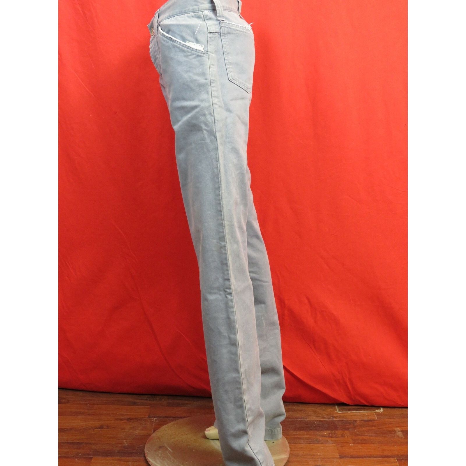 Dolce & Gabbana DOLCE GABBANA STRAIGHT LEG GRAY COTTON PANTS JEANS S ITALY Size 30" / US 8 / IT 44 - 7 Thumbnail