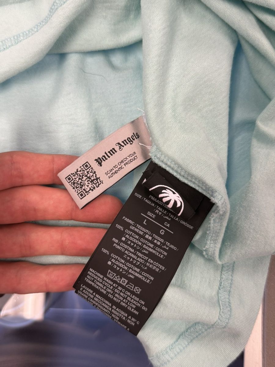 Palm Angels Palm angels broken shark tee Size US L / EU 52-54 / 3 - 4 Thumbnail
