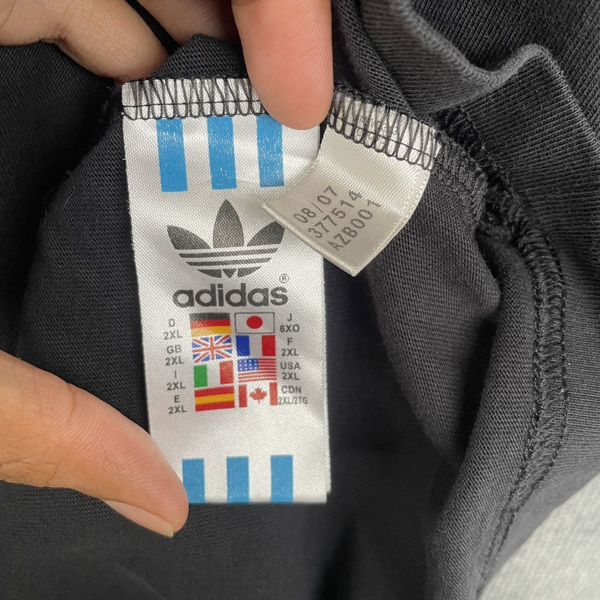 Adidas × Vintage Vintage 2007 Adidas x Muhammad Ali Boxing Collabs Tee Size US XXL / EU 58 / 5 - 4 Thumbnail