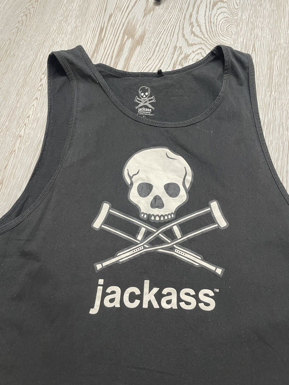 Mtv Vintage 2013 Jackass MTV Network Movie Sleeveles size XL Size US XL / EU 56 / 4 - 4 Thumbnail