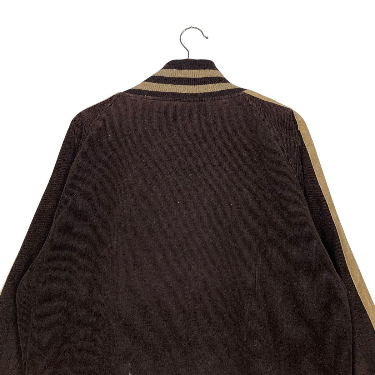 Vintage 90's CRU Design Corduroy Reversible Bomber Jacket #2861-C129 Size US XL / EU 56 / 4 - 18 Thumbnail