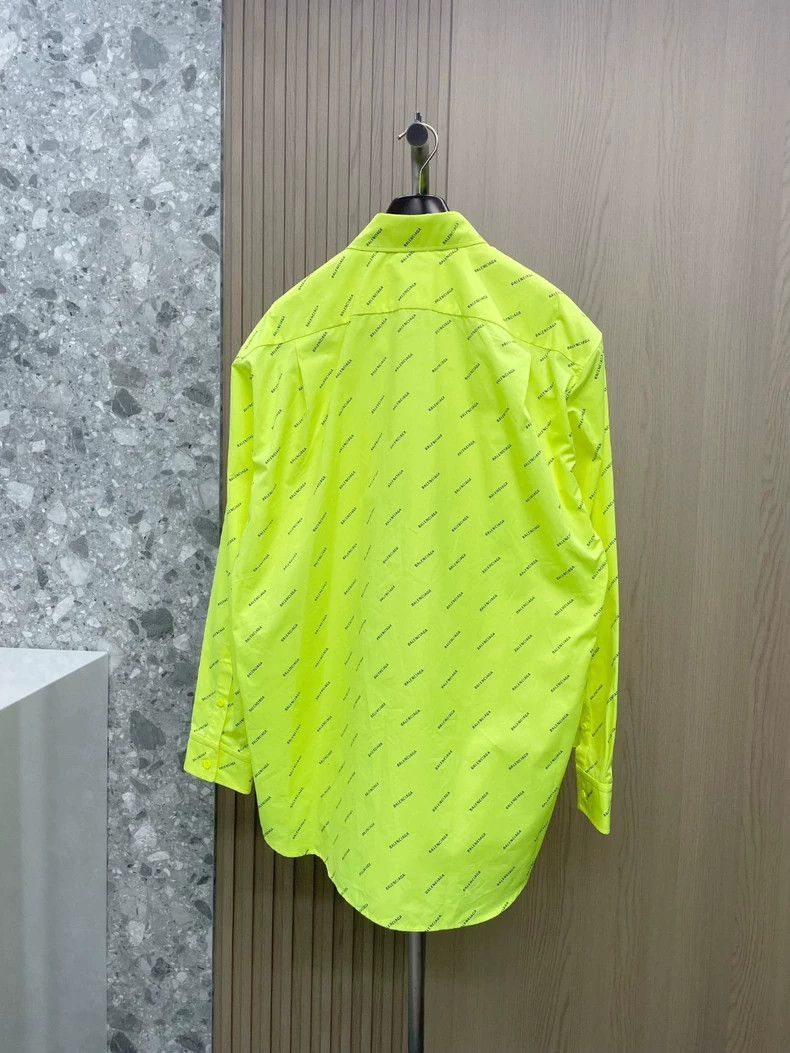 Balenciaga Balenciaga size 38 Loose fit Logo slogan shirt Size S / US 4 / IT 40 - 2 Thumbnail