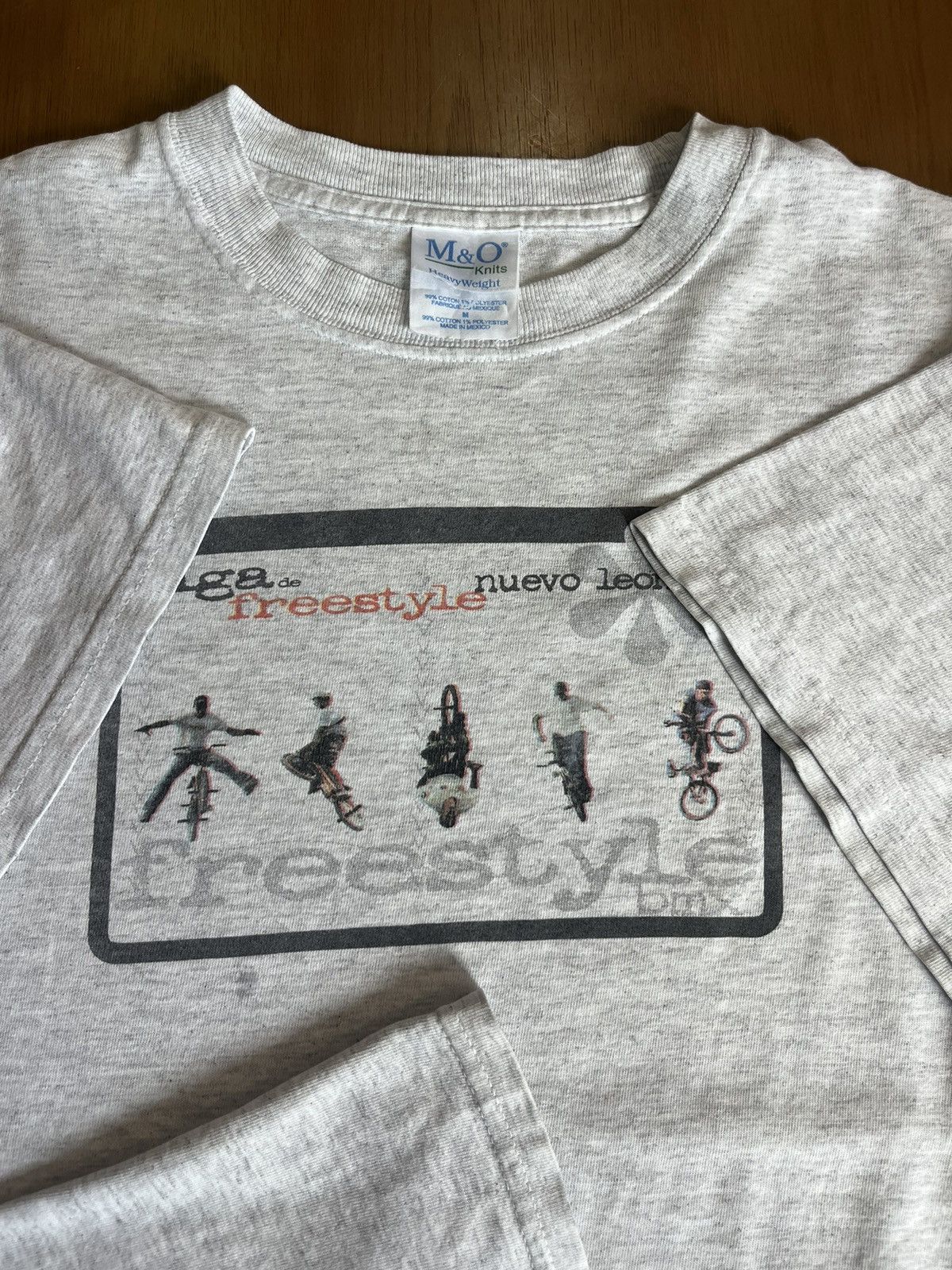 Vintage Vintage BMX Freestyle Liga de nuevo leon a.c. 00’s Tshirt Size US M / EU 48-50 / 2 - 7 Thumbnail