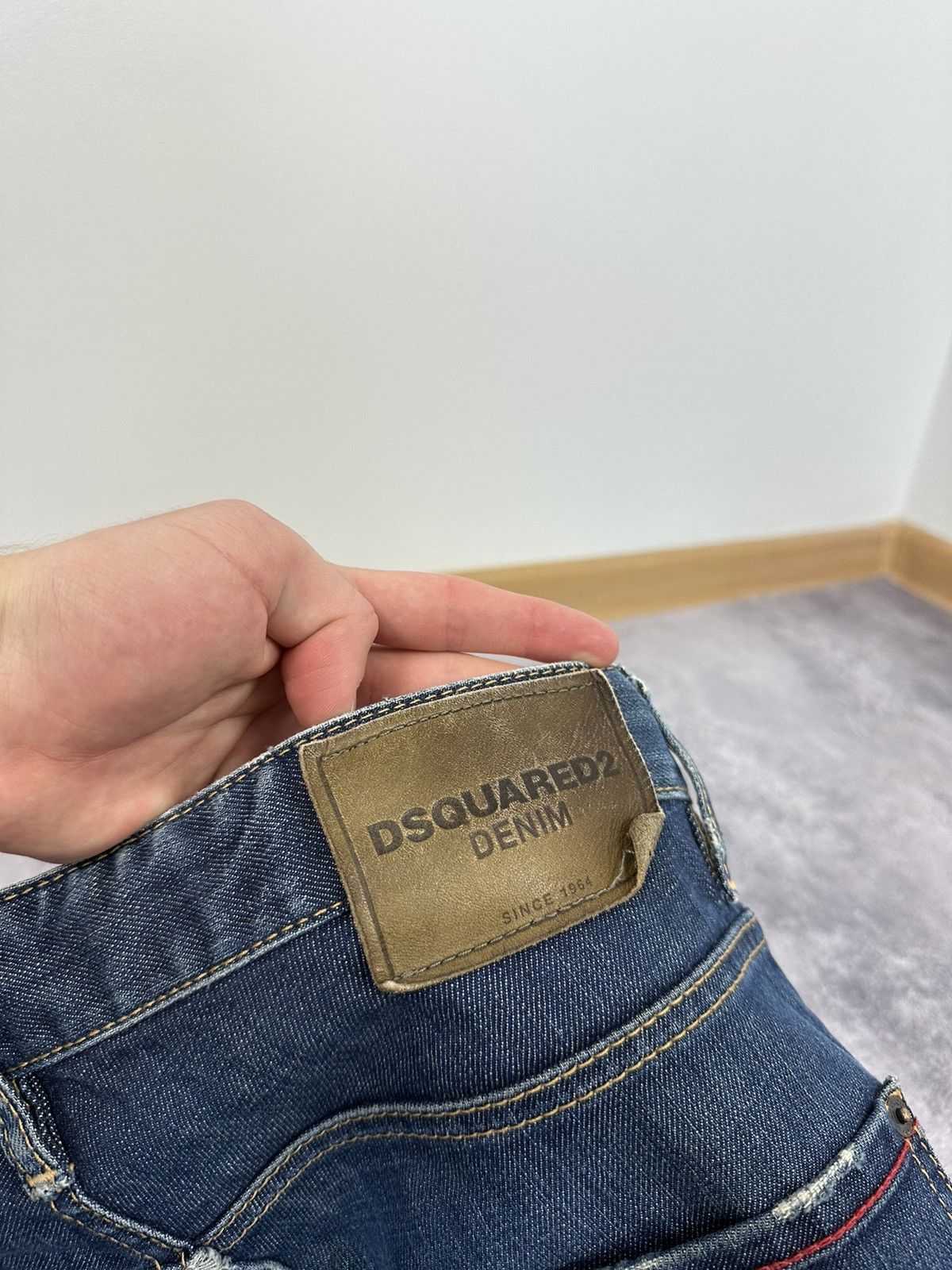 Dsquared2 Dsquared2 Avant Garde Distressed Designer Rare Opium Jeans Size US 32 / EU 48 - 15 Thumbnail