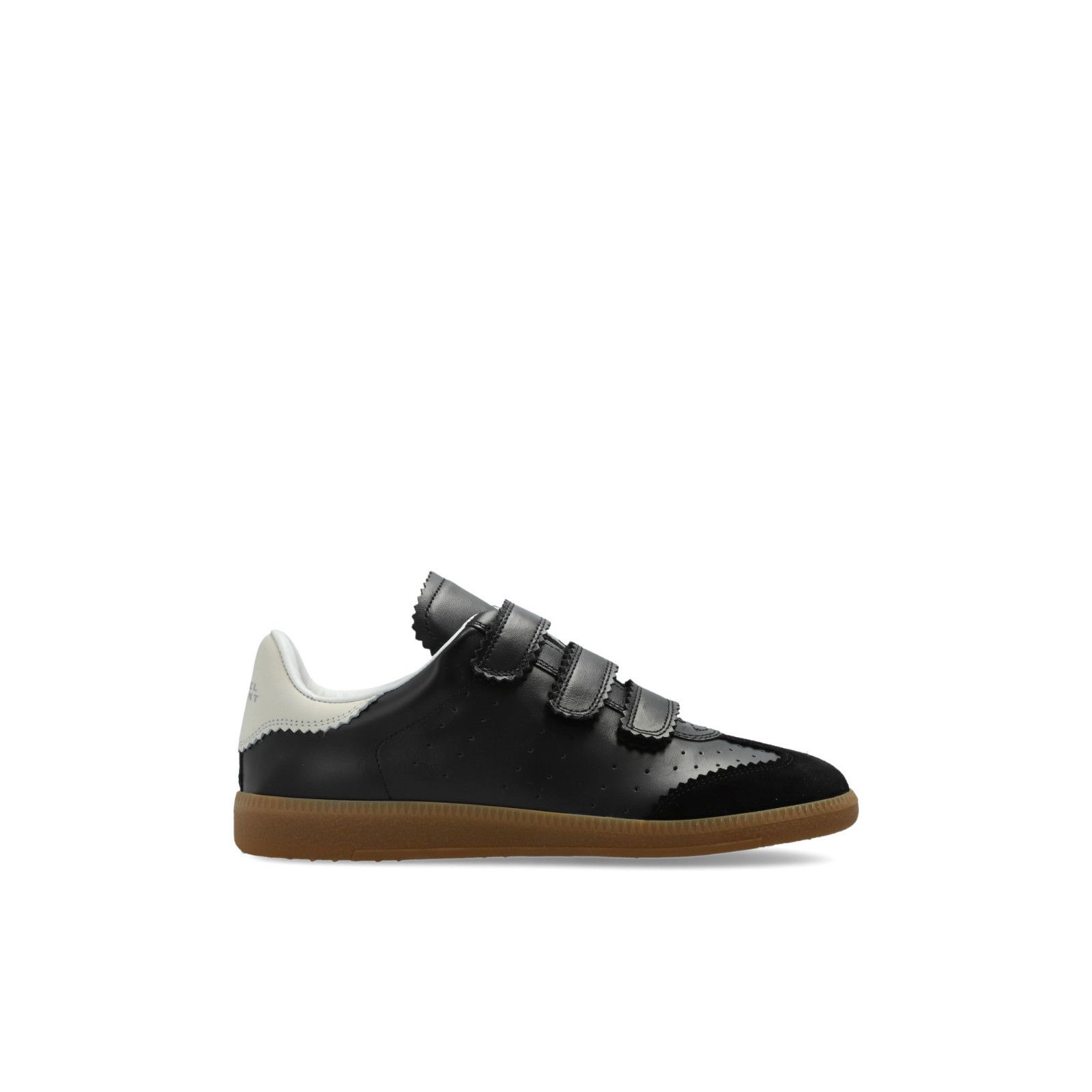 Isabel Marant ISABEL MARANT Beth Black Leather Sneakers New & Authentic (W Size US 11 / IT 41 - 1 Thumbnail