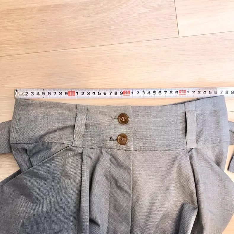 Vivienne Westwood Vivienne Westwood size2 Old-fashioned irregular pants and t Size 26" / US 2 / IT 38 - 7 Thumbnail