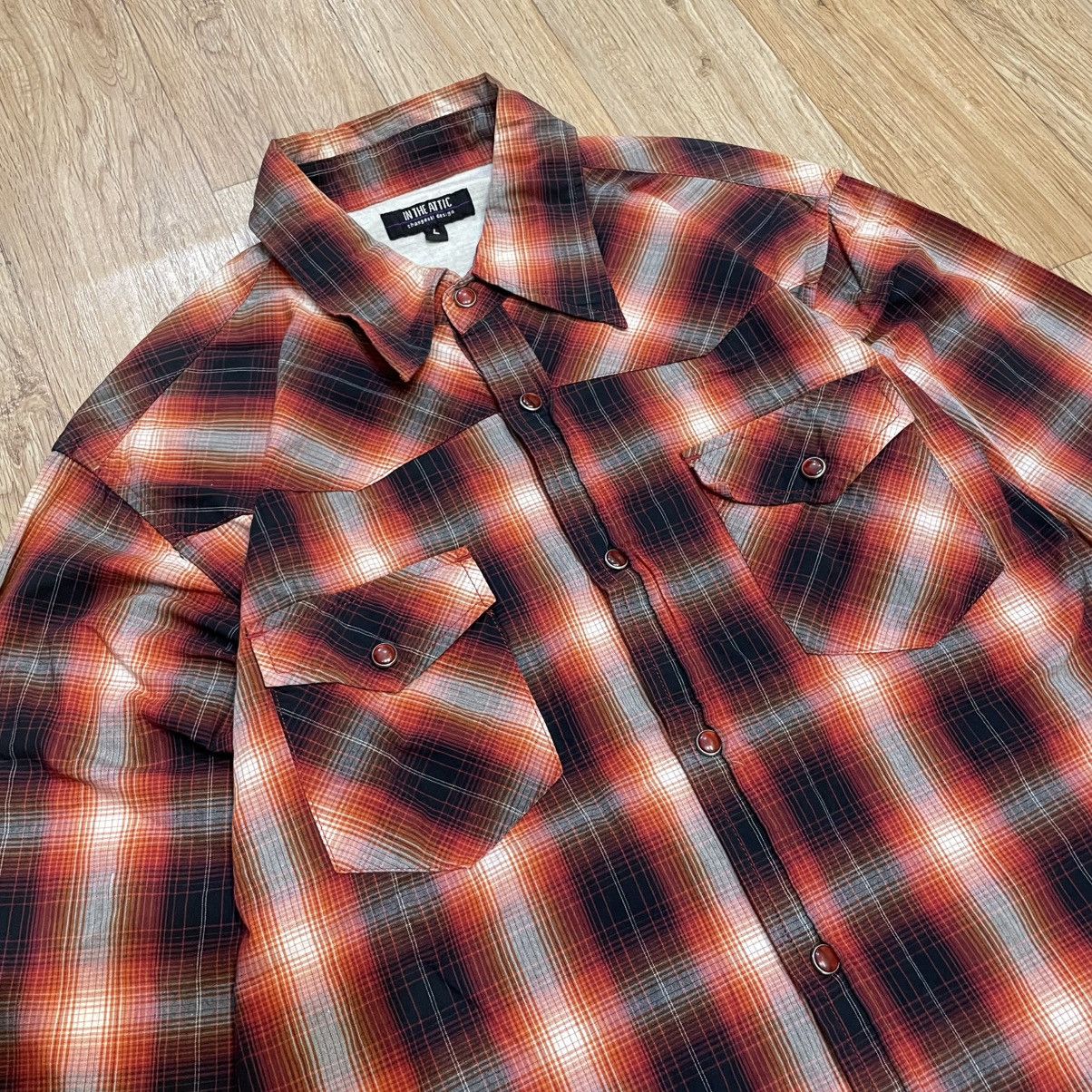 In The Attic In The Attic Shadow Hybrid Shirt Punk Style Size US L / EU 52-54 / 3 - 3 Thumbnail