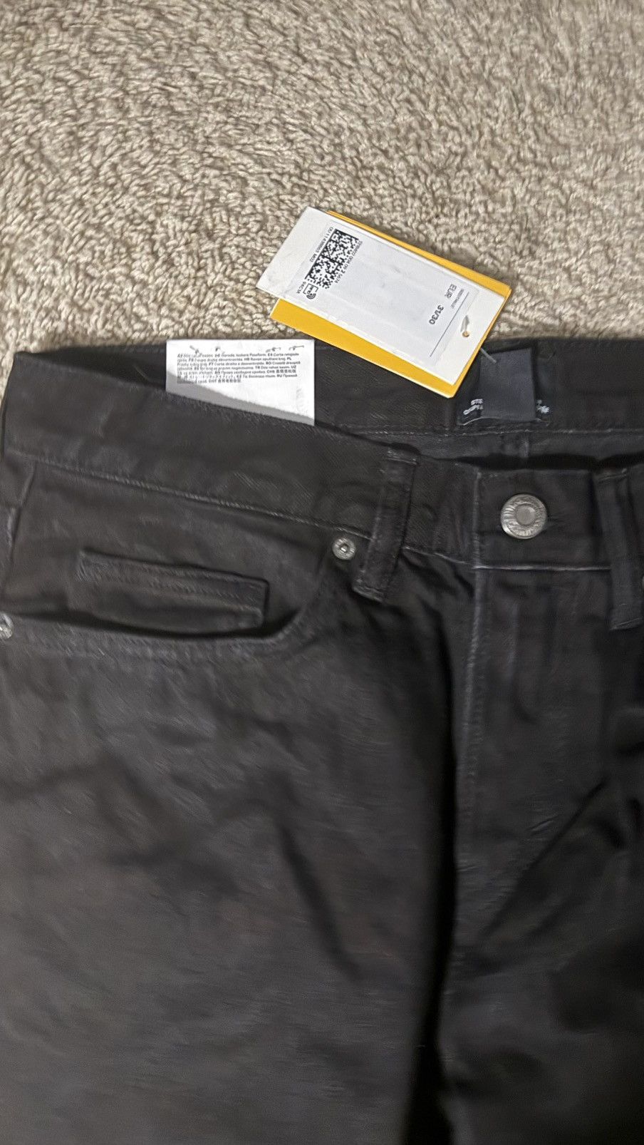 H&M Mens, straight legged denim Size US 31 - 3 Thumbnail