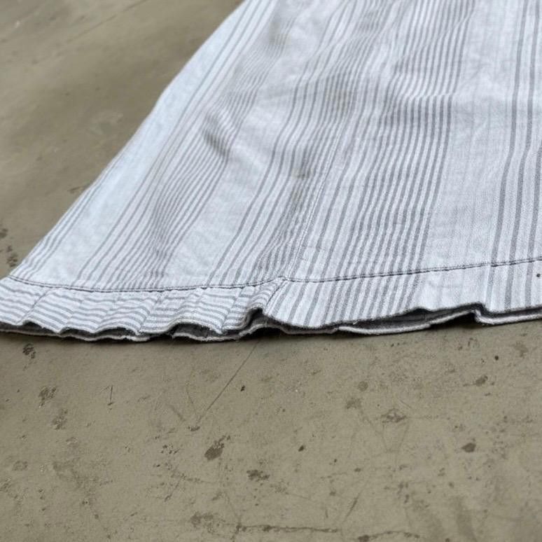 Cop Copine The Cop Copine Striped Wrap Around Midi Skirt Size 27" / US 4 / IT 40 - 3 Thumbnail