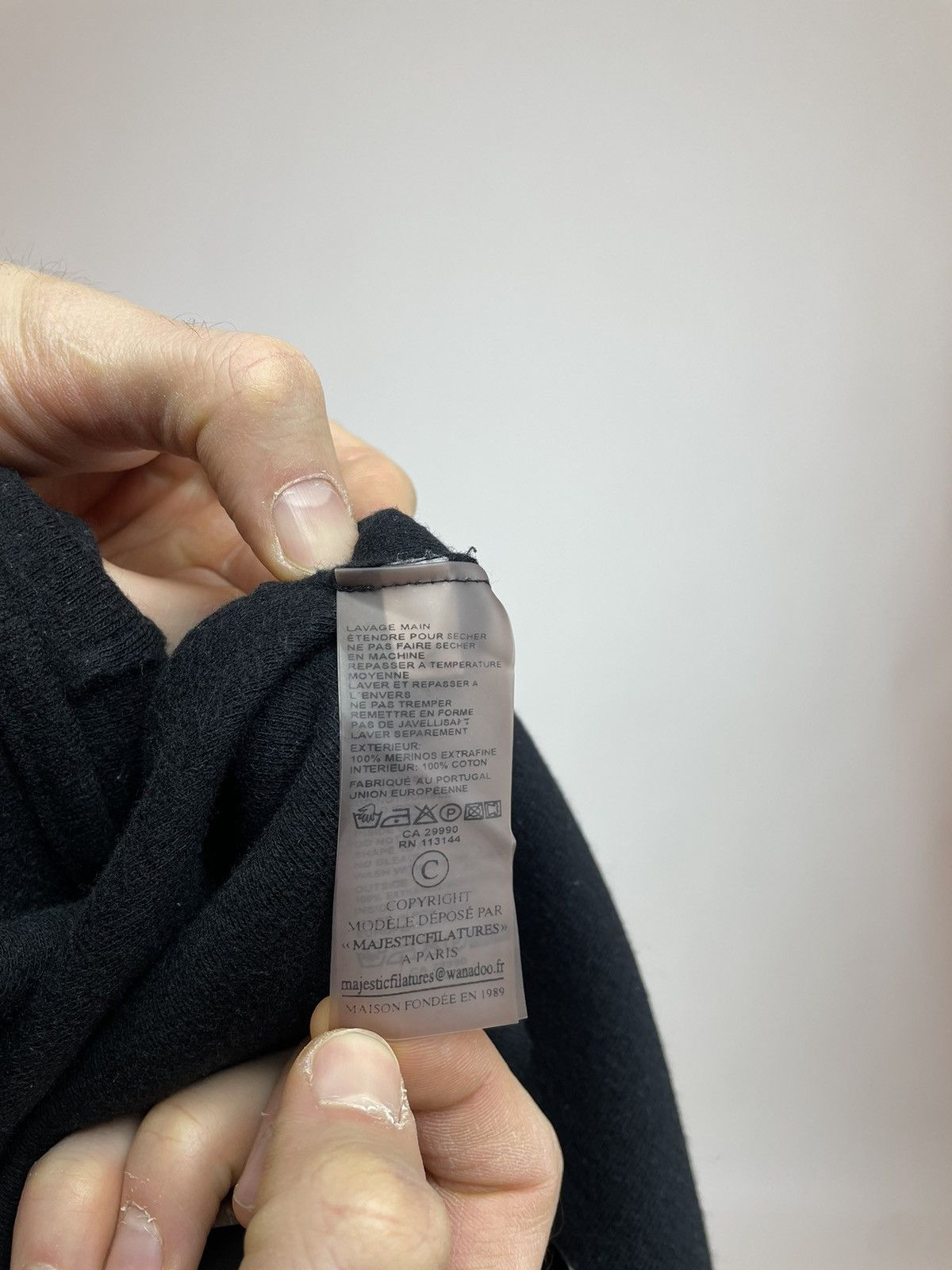 Designer × MAJESTIC FILATURES MAJESTIC FILATURES Paris Womens Wool Hooded Cardigan size 2 Size XS / US 0-2 / IT 36-38 - 11 Thumbnail