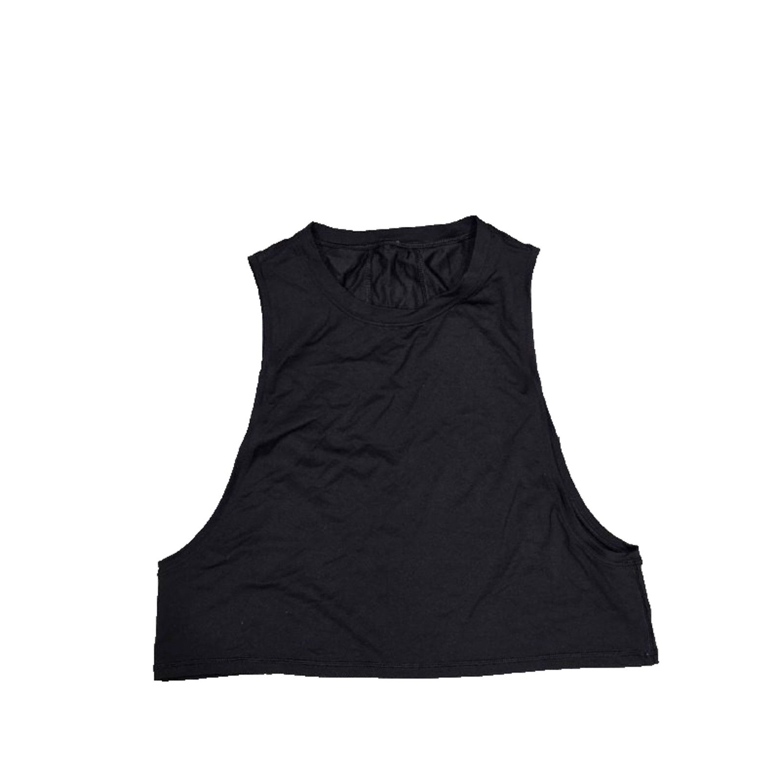 Lululemon Lululemon Muscle Love Crop Tank top Y2K Black Large A003641 Size L / US 10 / IT 46 - 4 Thumbnail
