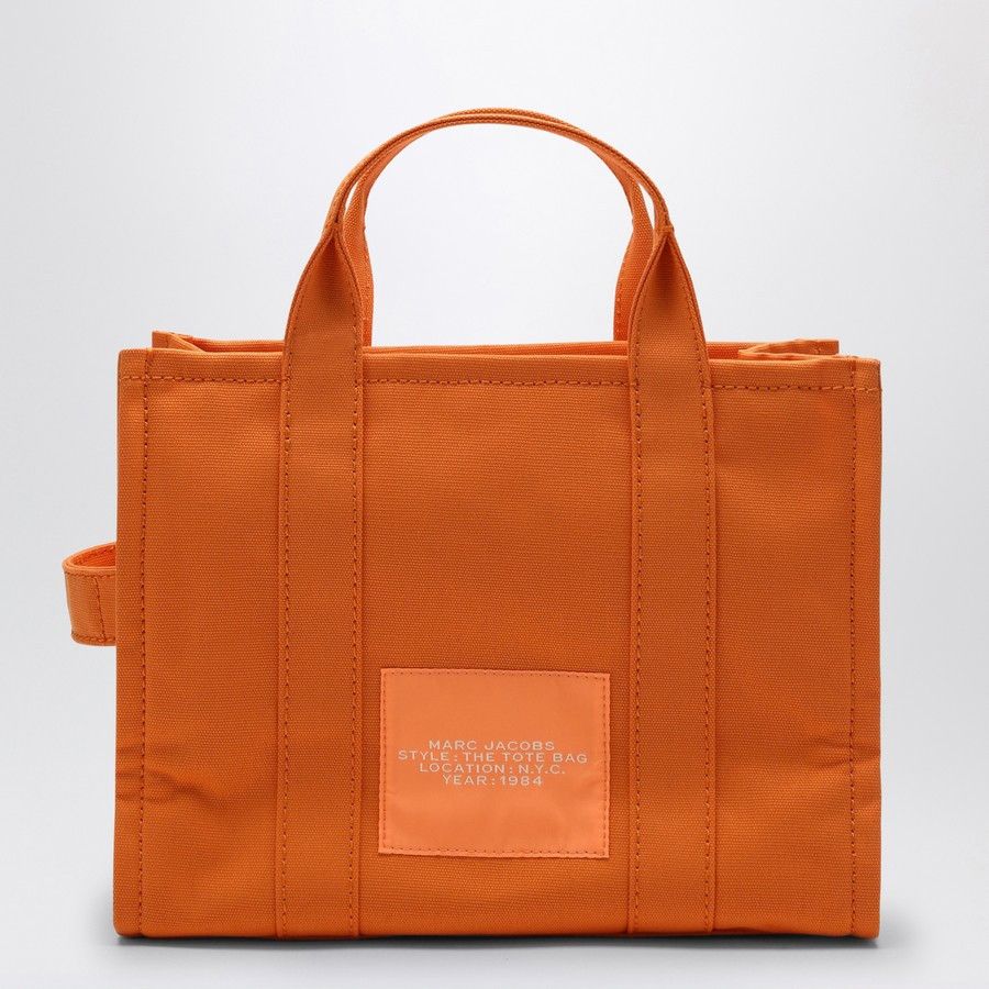 Marc Jacobs o1d2blof0824 Size: OS / Medium Cotton Tote Bag in Orange Size ONE SIZE - 3 Thumbnail