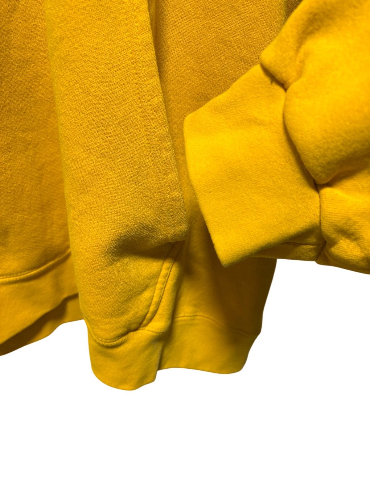 Nike Vintage Y2K Nike Center Swoosh Hoodie Mens XL MUSTARD Size US XL / EU 56 / 4 - 3 Thumbnail
