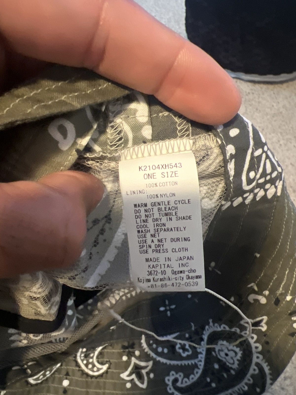 Kapital Kountry Kapital bucket hat Size ONE SIZE - 4 Thumbnail