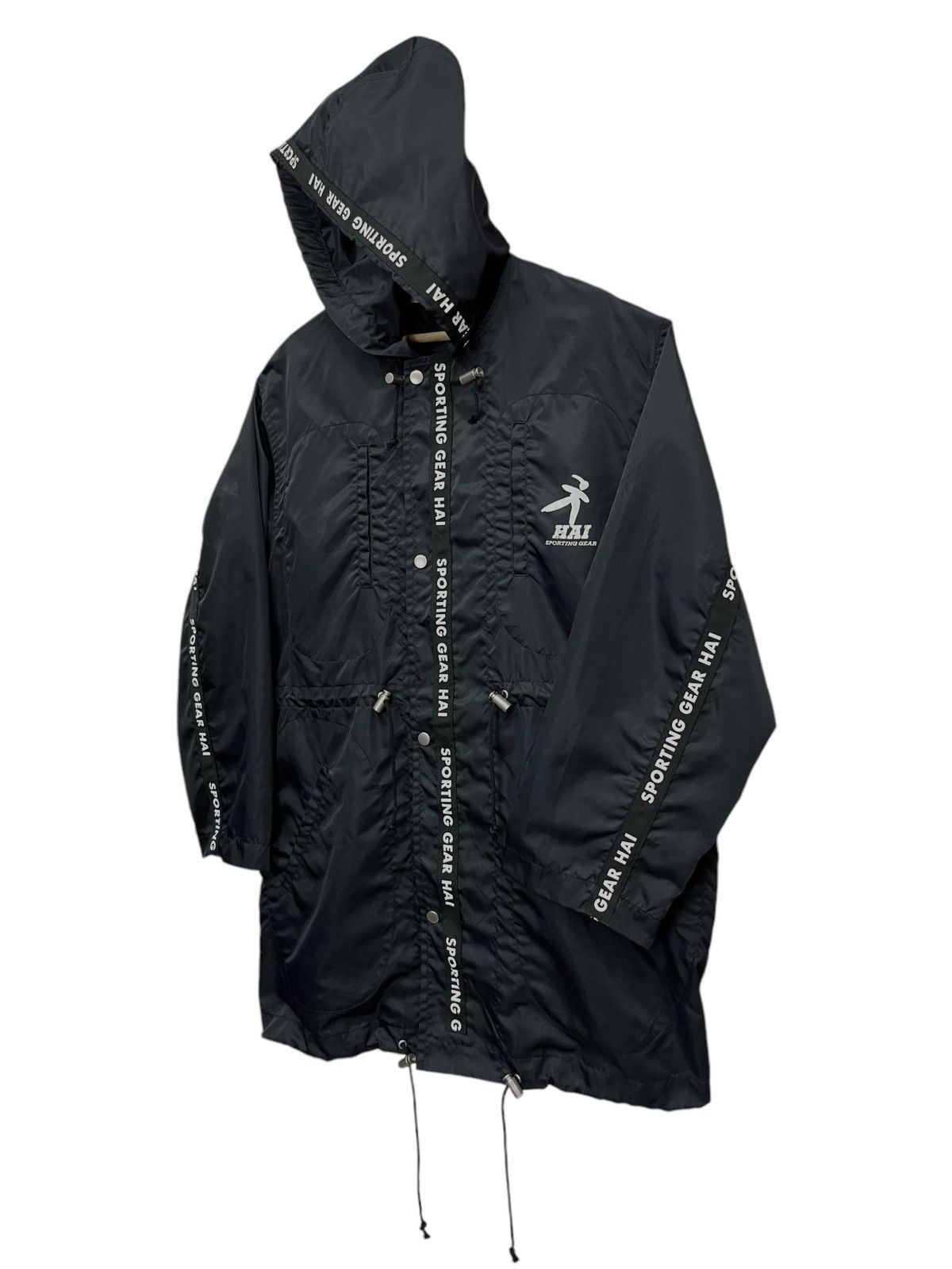 Hai Sporting Gear 🔥90’s HAI SPORTING GEAR ISSEY MIYAKE Nylon Hoodie Parka Size L / US 10 / IT 46 - 4 Thumbnail