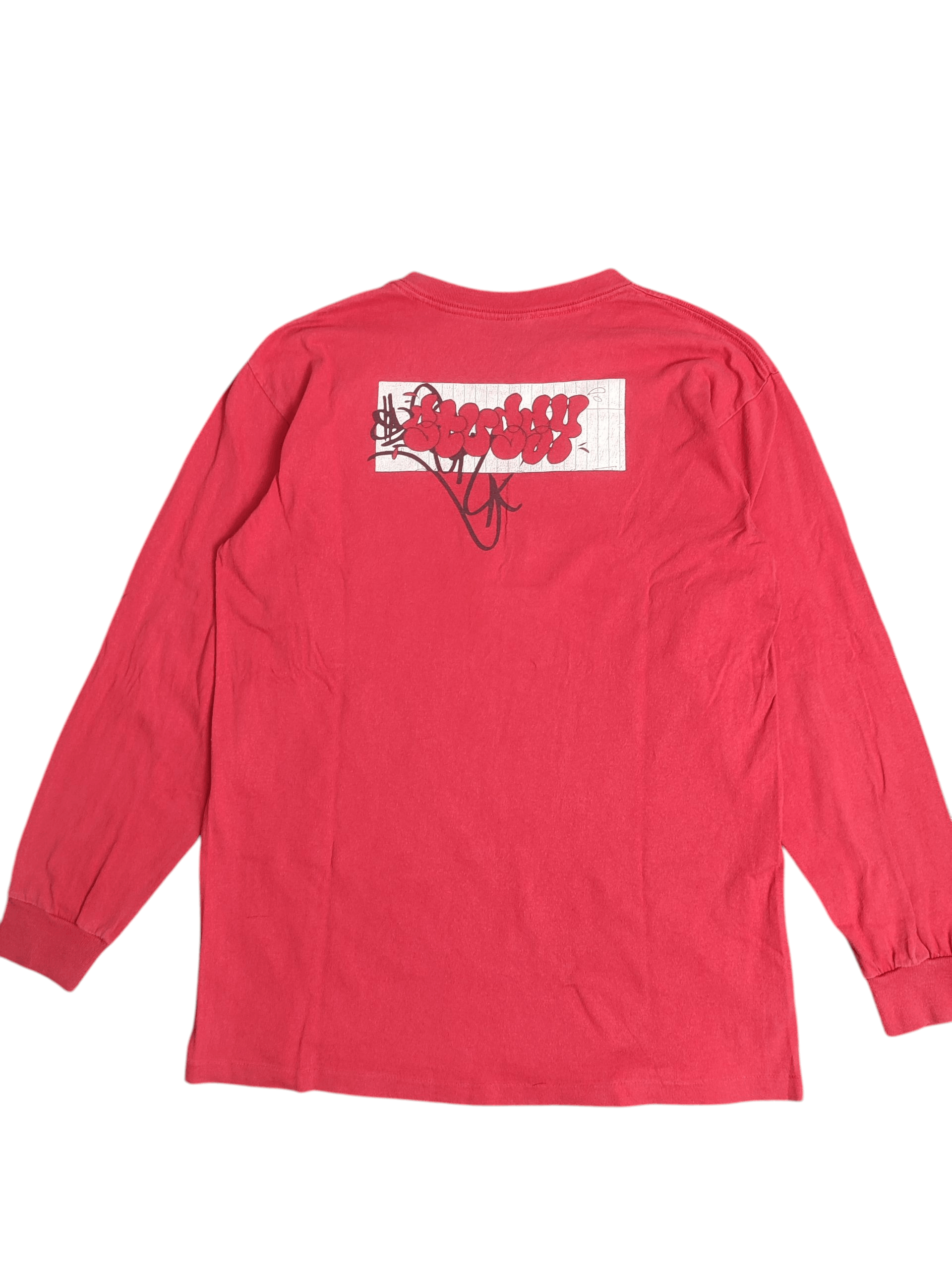 Stussy [DELETED] Stussy Og Slick Long Sleeve 00s Vintage Size US L / EU 52-54 / 3 - 4 Thumbnail