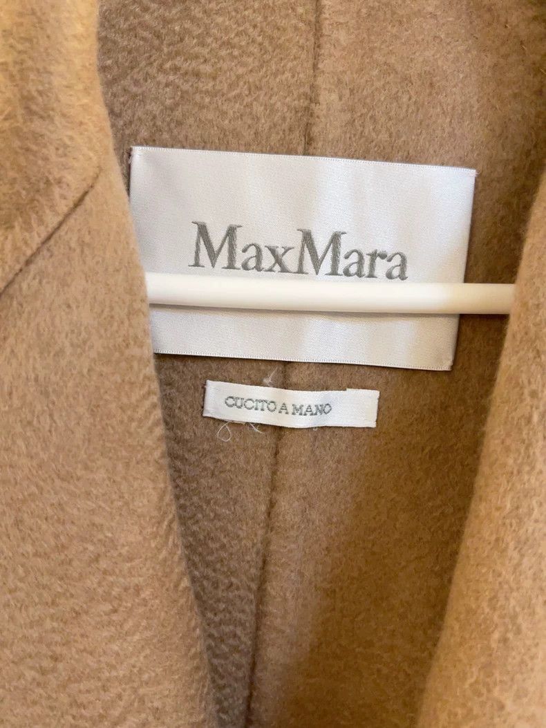 Max Mara Max Mara Fall/Winter Khaki Ludmilla Coat Size M / US 6-8 / IT 42-44 - 3 Thumbnail