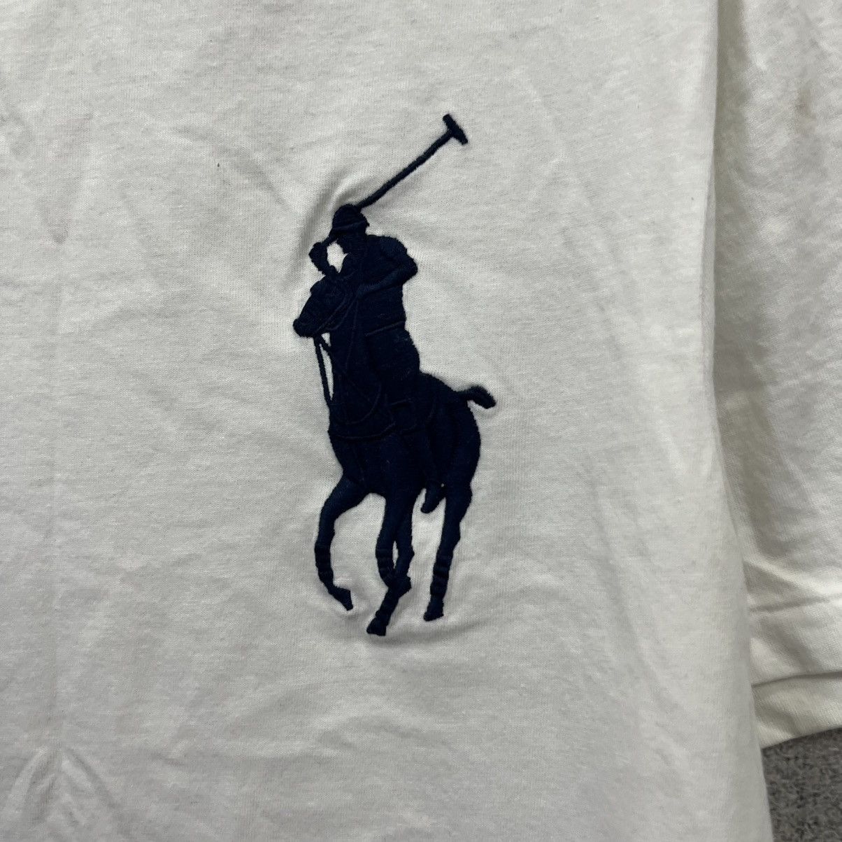 Polo Ralph Lauren Polo Ralph Lauren T-Shirt Big Pony #3 PRL White Size US M / EU 48-50 / 2 - 5 Thumbnail