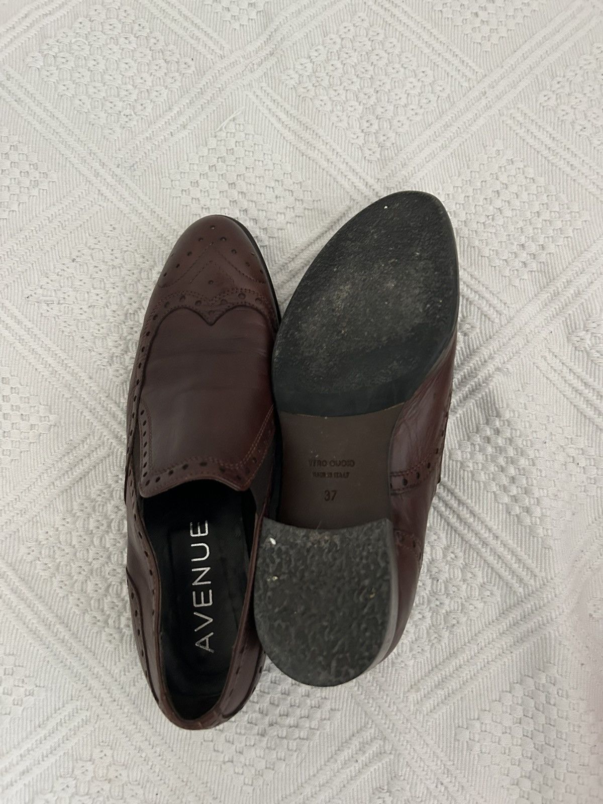 Avenue Brown leather loafers Size US 7 / IT 37 - 3 Thumbnail