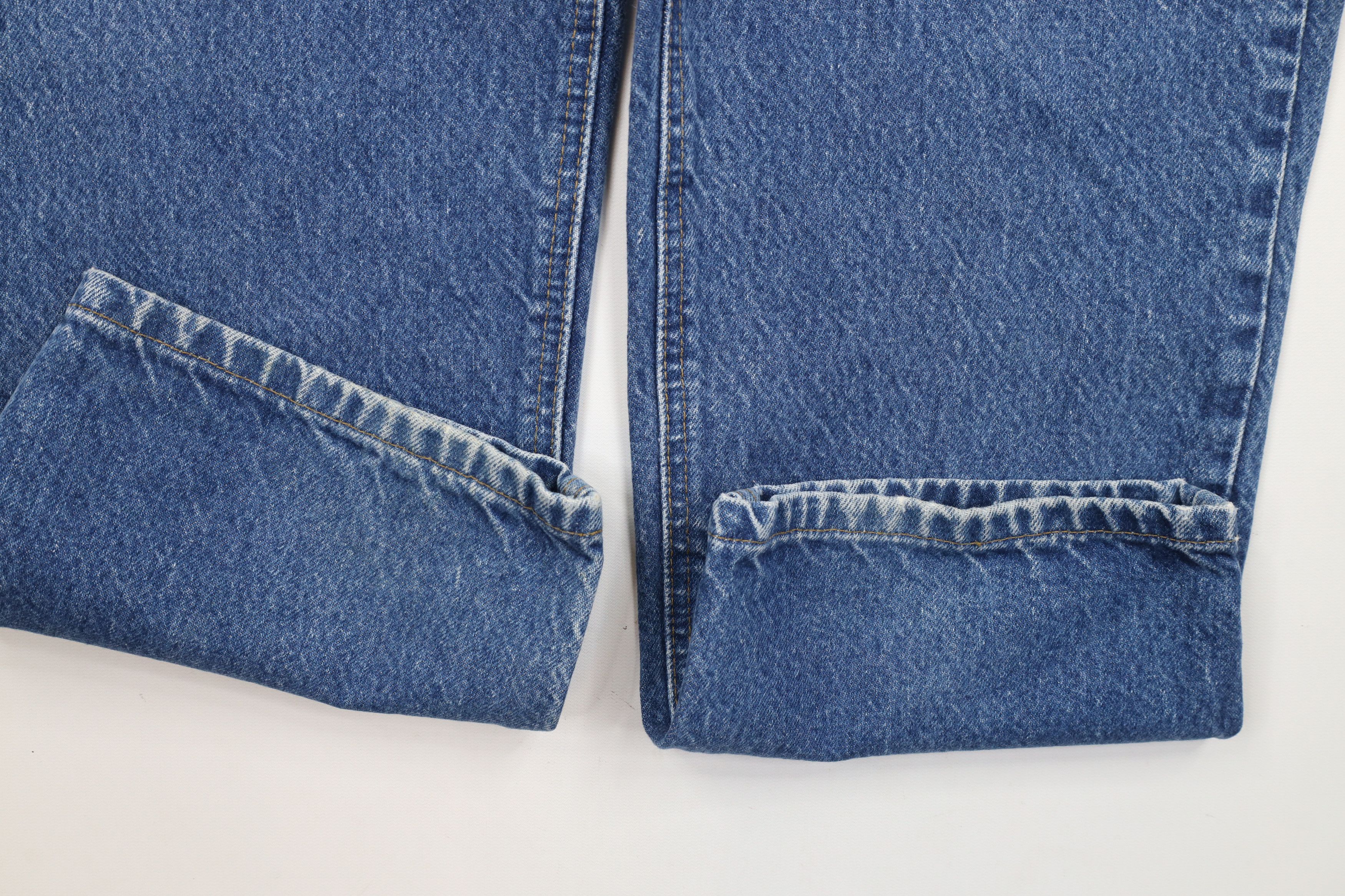 Carhartt × Vintage Vintage Carhartt Spell Out Traditional Fit Denim Jeans Blue Size US 42 / EU 58 - 5 Thumbnail