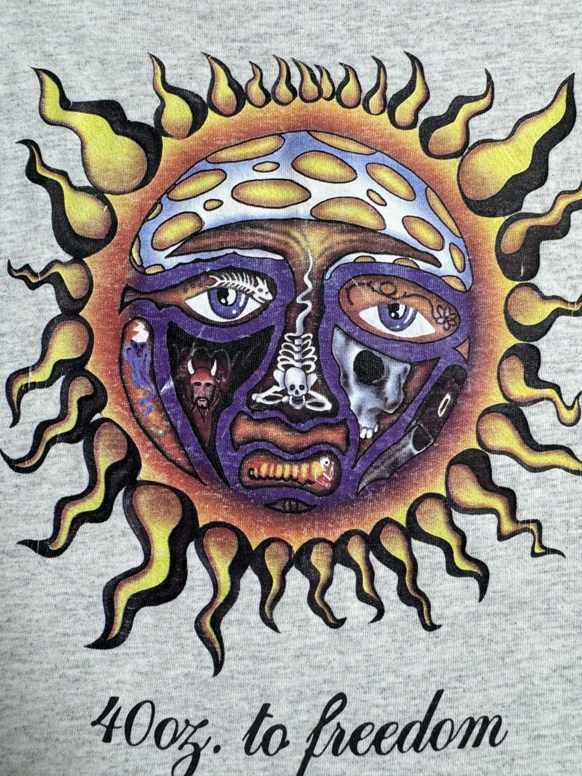 Band Tees 90s Sublime 40oz to Freedom Skunk records ska punk band tee Size US M / EU 48-50 / 2 - 2 Thumbnail