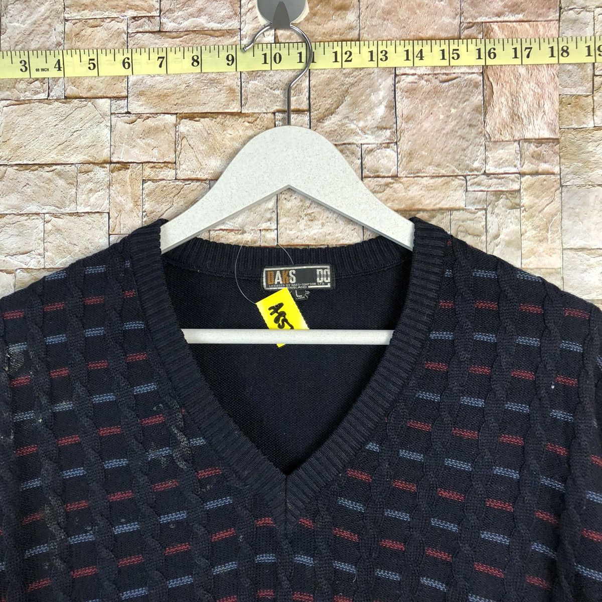 Homespun Knitwear × Japanese Brand Daks Do japan vintage Dark Blue Knitwear #A852 Size US M / EU 48-50 / 2 - 4 Thumbnail