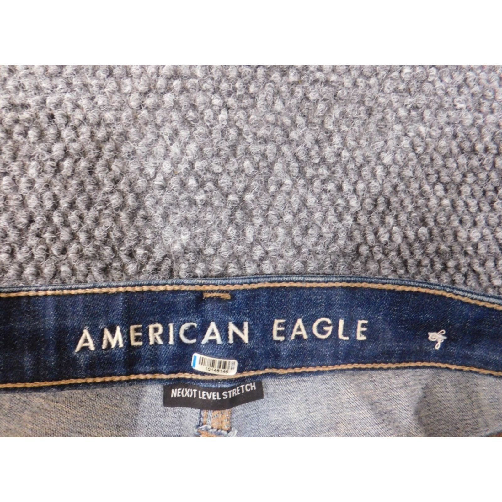 American Eagle Outfitters American Eagle Outfitters Jeans Women Jegging Blue Stretch Denim Hi Rise 8 Mid Rise 29in Inseam Zipper Button Closure Regular Size 8 Retro Size 30" / US 8 / IT 44 - 4 Thumbnail