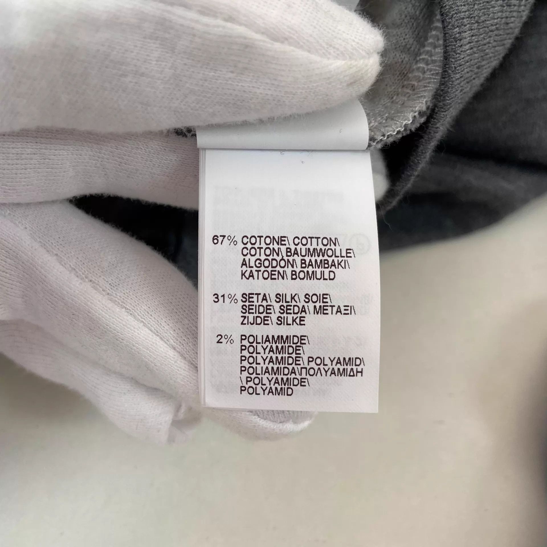 Brunello Cucinelli BC 25FW Dark Gray Beaded Hoodie XS Size US XS / EU 42 / 0 - 7 Thumbnail