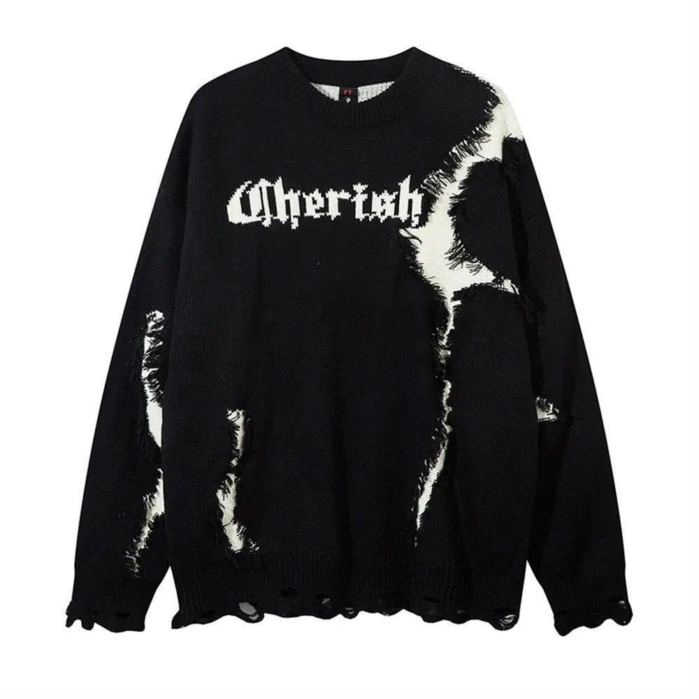 Other Cherish Graphic Knit Sweater Size US M / EU 48-50 / 2 - 1 Thumbnail