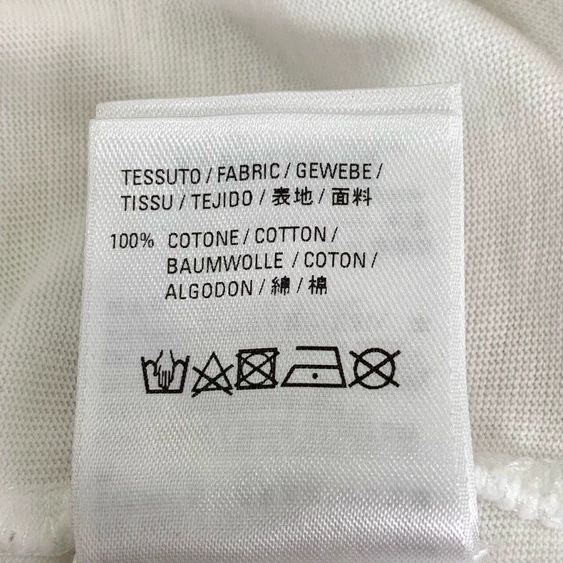 Balenciaga Balenciaga Logo monogrammed crewneck white cotton short sl Size XS / US 0-2 / IT 36-38 - 7 Thumbnail