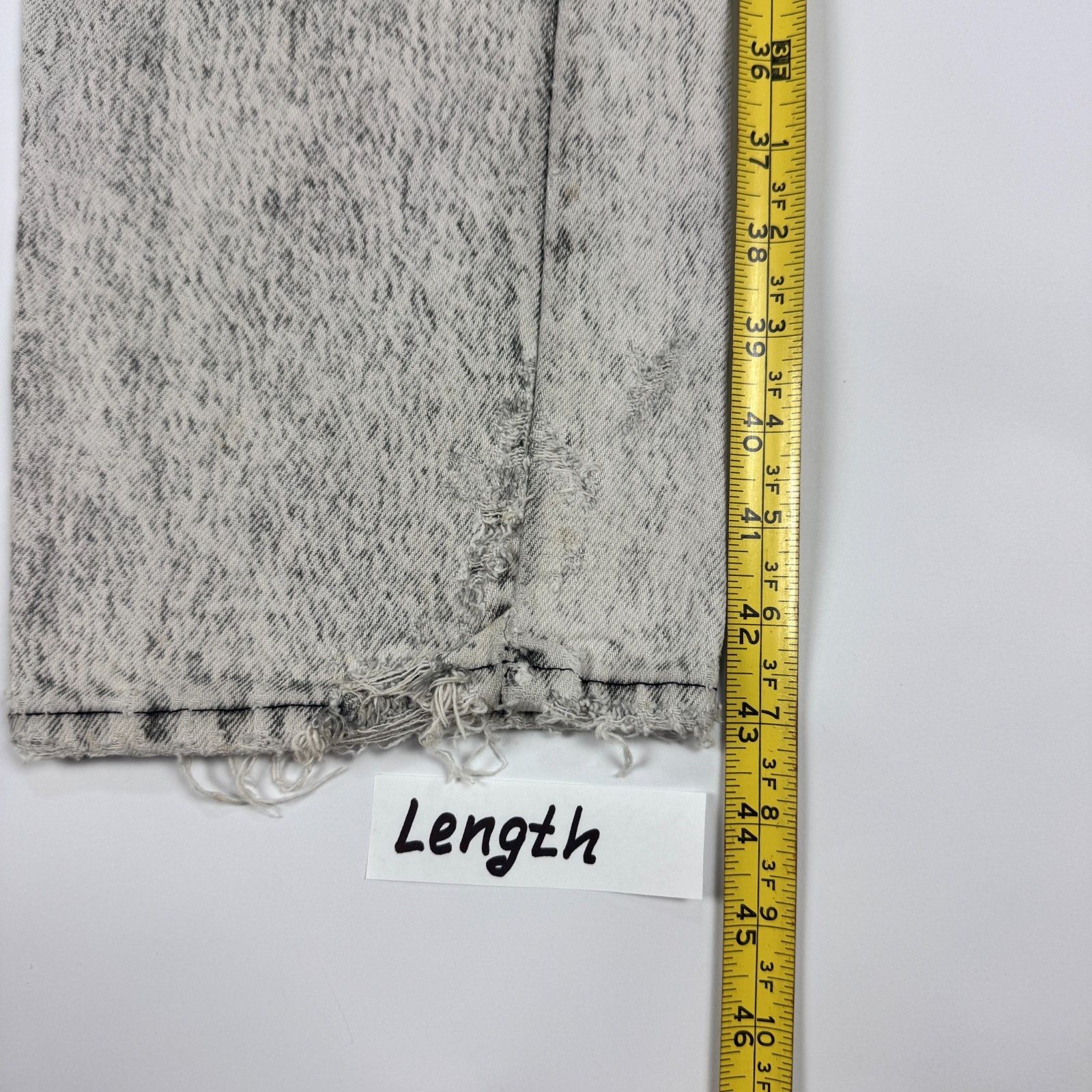 Levi's Vtg Levi's 505 Acid Wash USA Distressed Jeans 32 Size US 32 / EU 48 - 11 Thumbnail